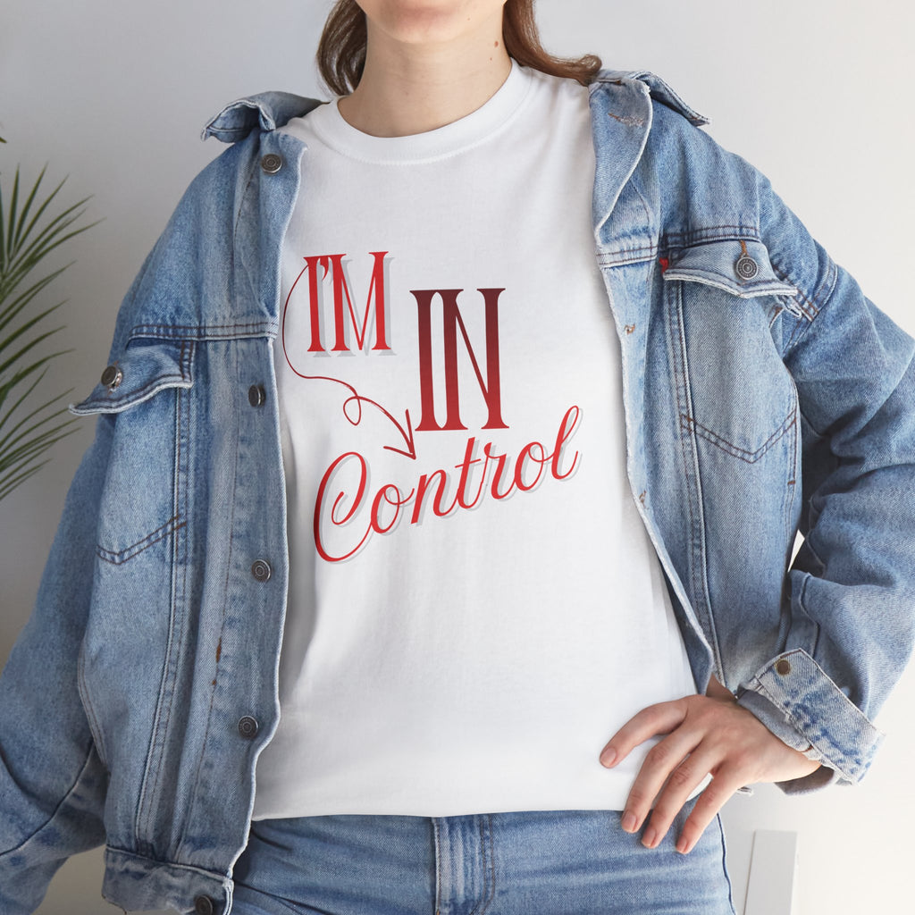 I'm in control Unisex Heavy Cotton Tee
