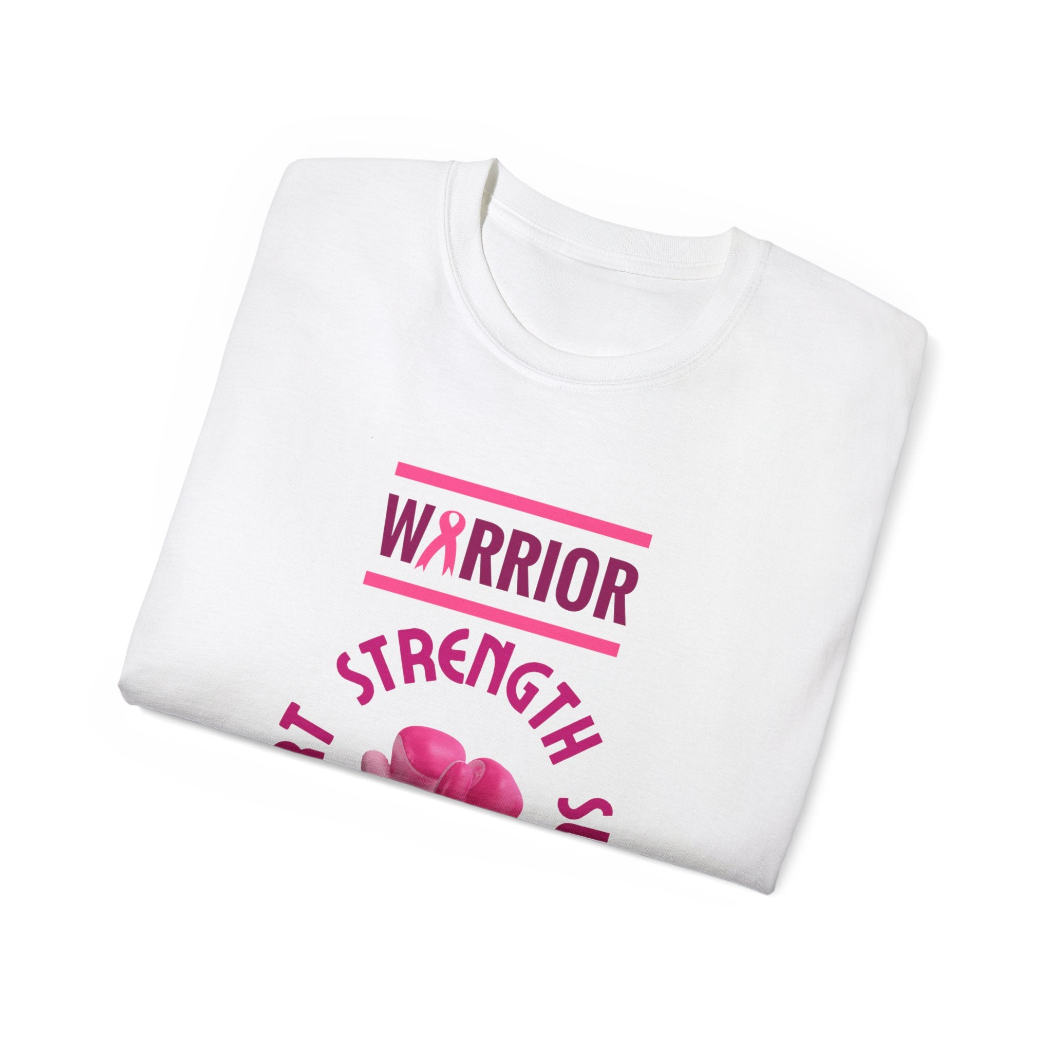 Breast Cancer Warrior T-Shirt — Support Strength Survival Tee
