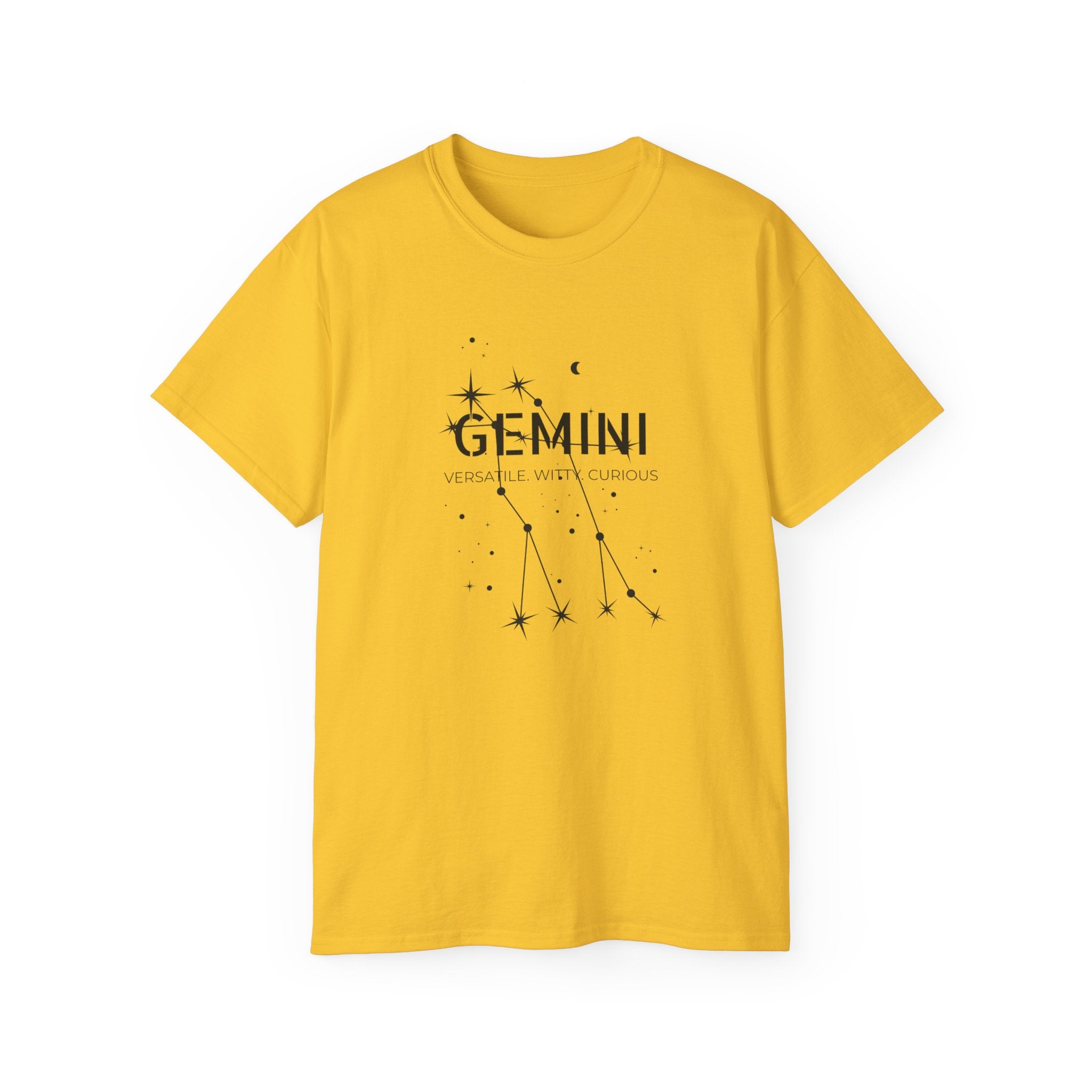 Gemini Constellation Tee — Zodiac Star Sign T-Shirt
