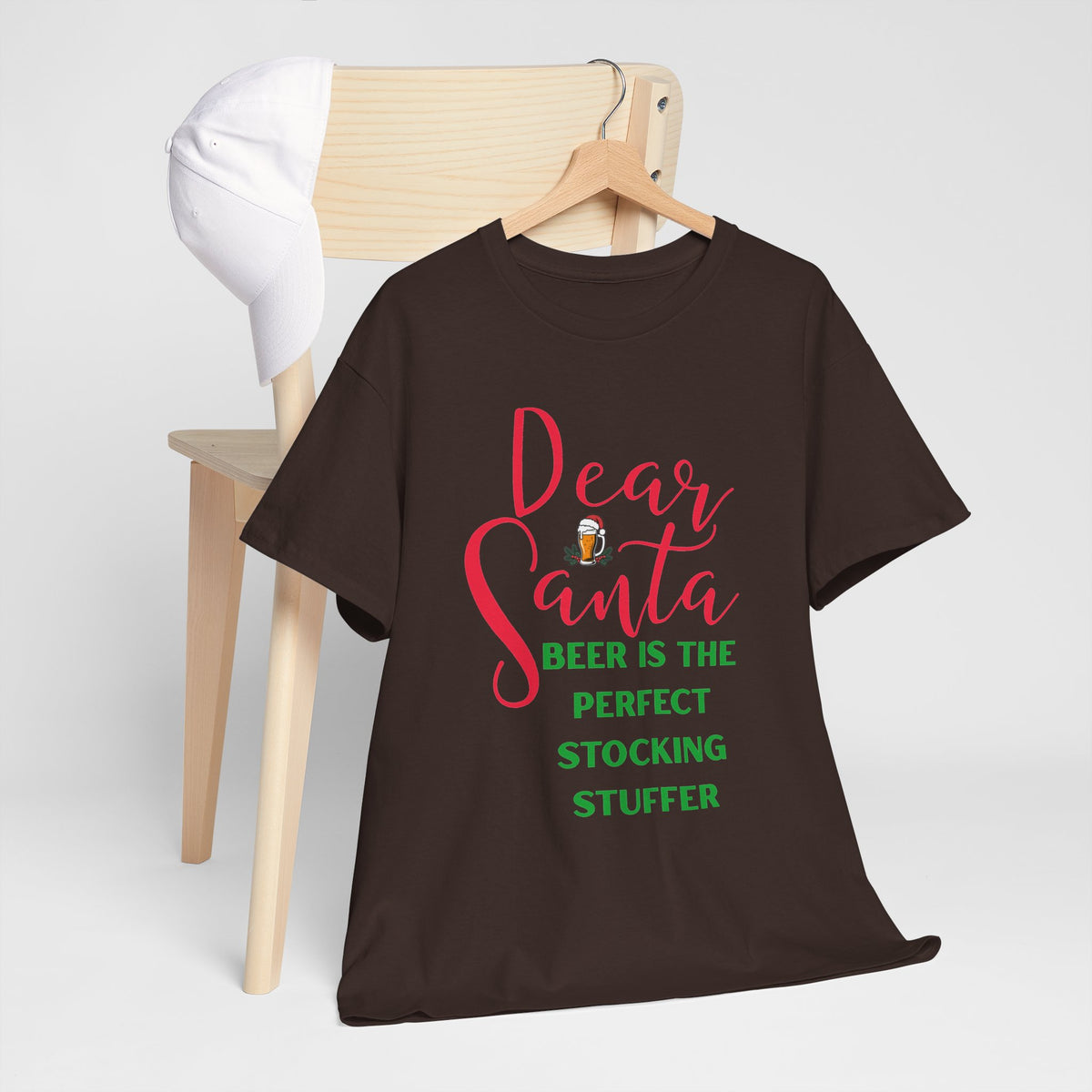 Dear Santa Beer Is the Perfect Stocking Stuffer Christmas T-Shirt