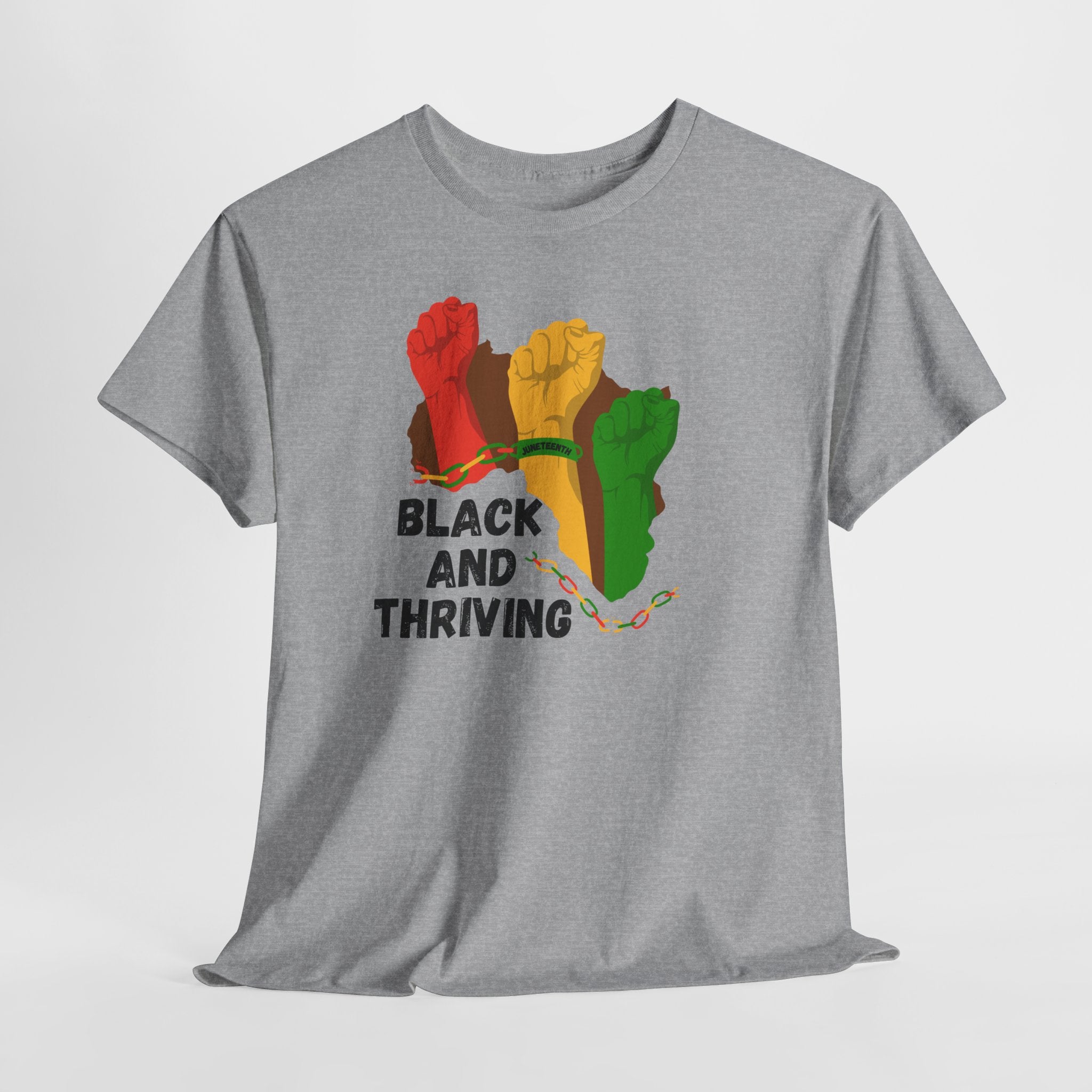 Juneteenth 'Black and Thriving, No Apologies' Tee