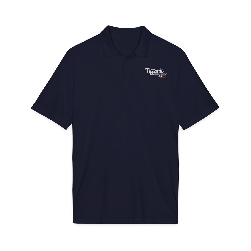 Tiffanie Work Logo with Heart Polo