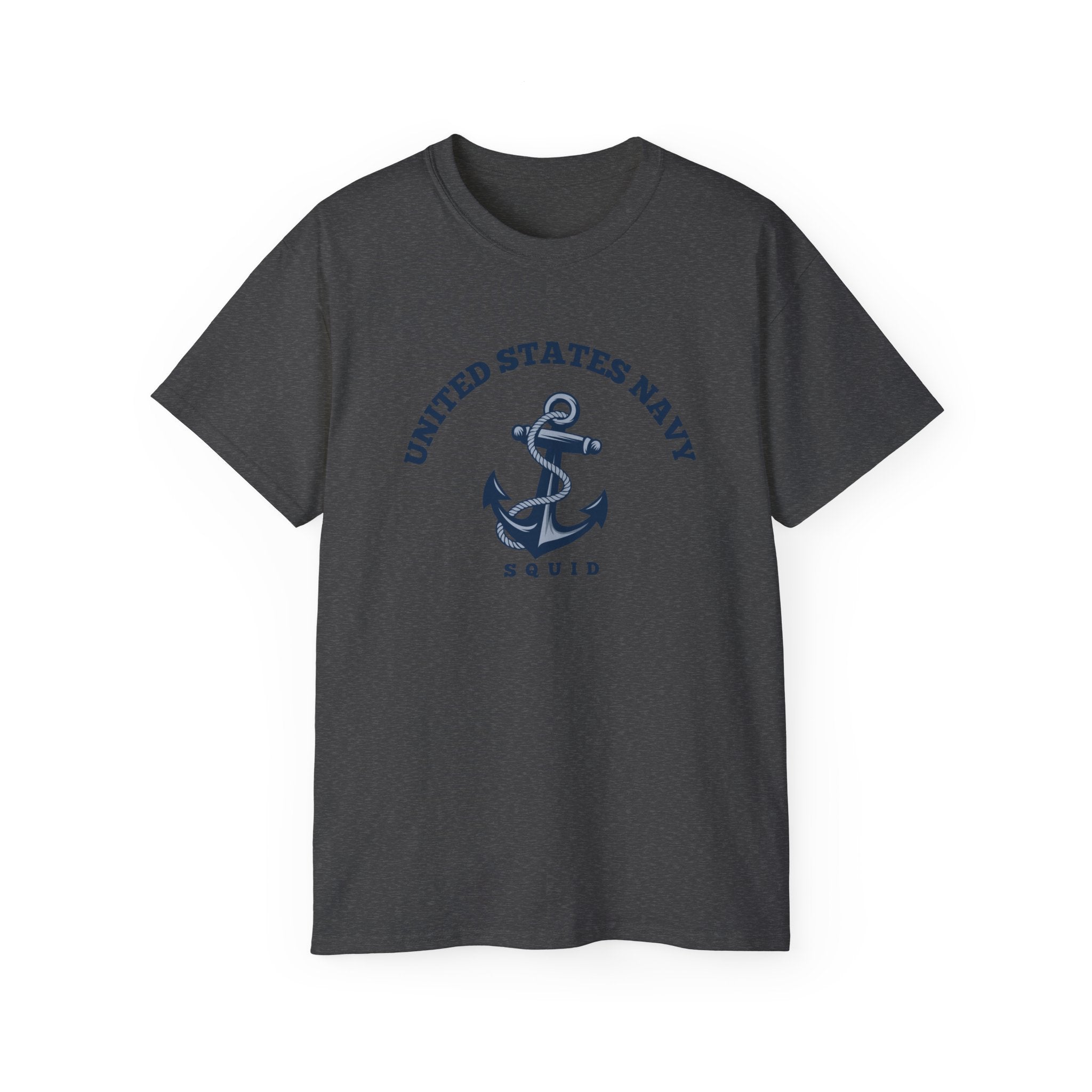 United States Navy Anchor Tee — "Squid" Graphic Cotton T-Shirt