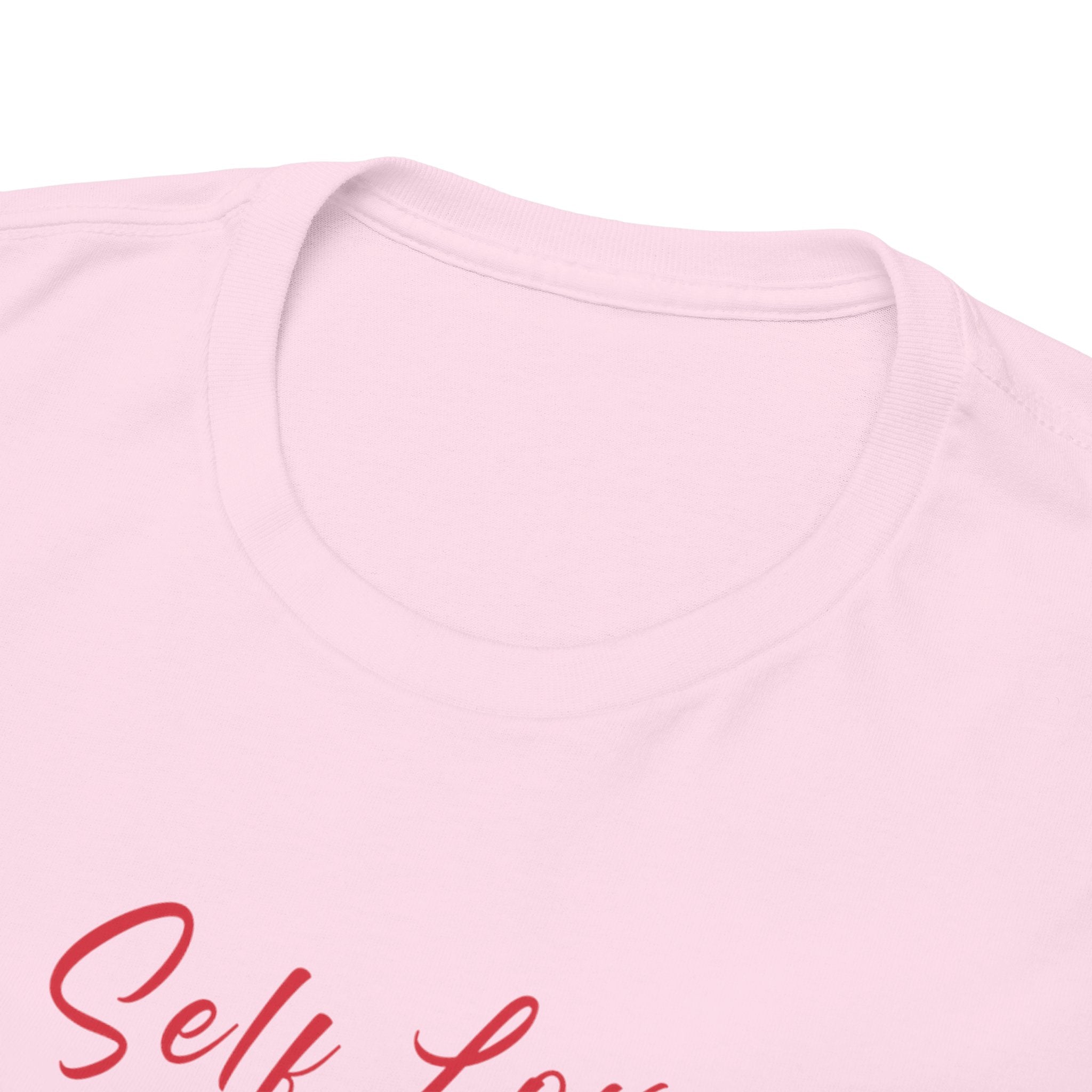 T-Shirt — "Self Love Is The Real Flex" Romantic Couple Graphic Tee