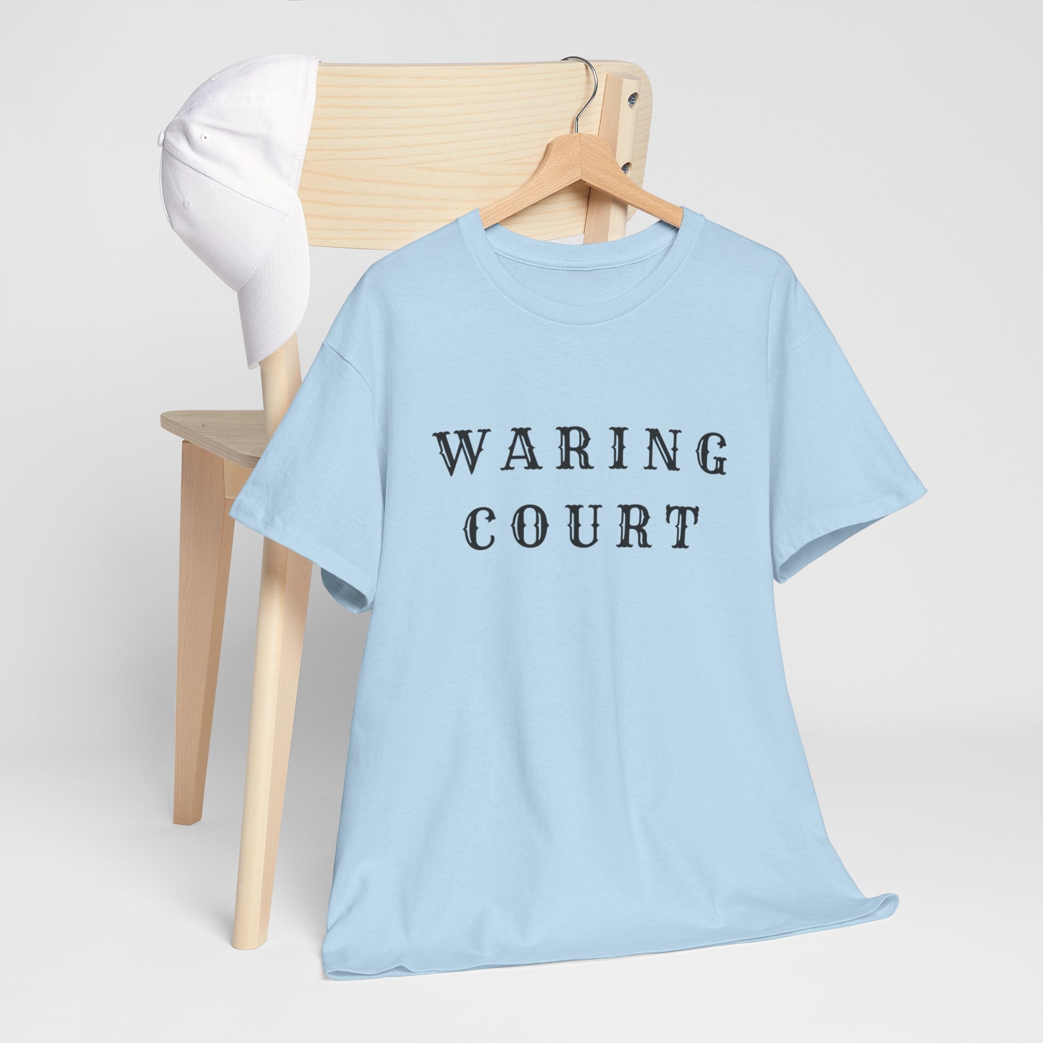 Waring Court Vintage Lettering T‑Shirt