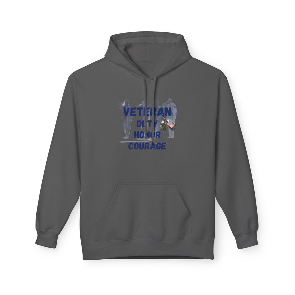 Proud Veteran Unisex Midweight Soft style Fleece Hoodie