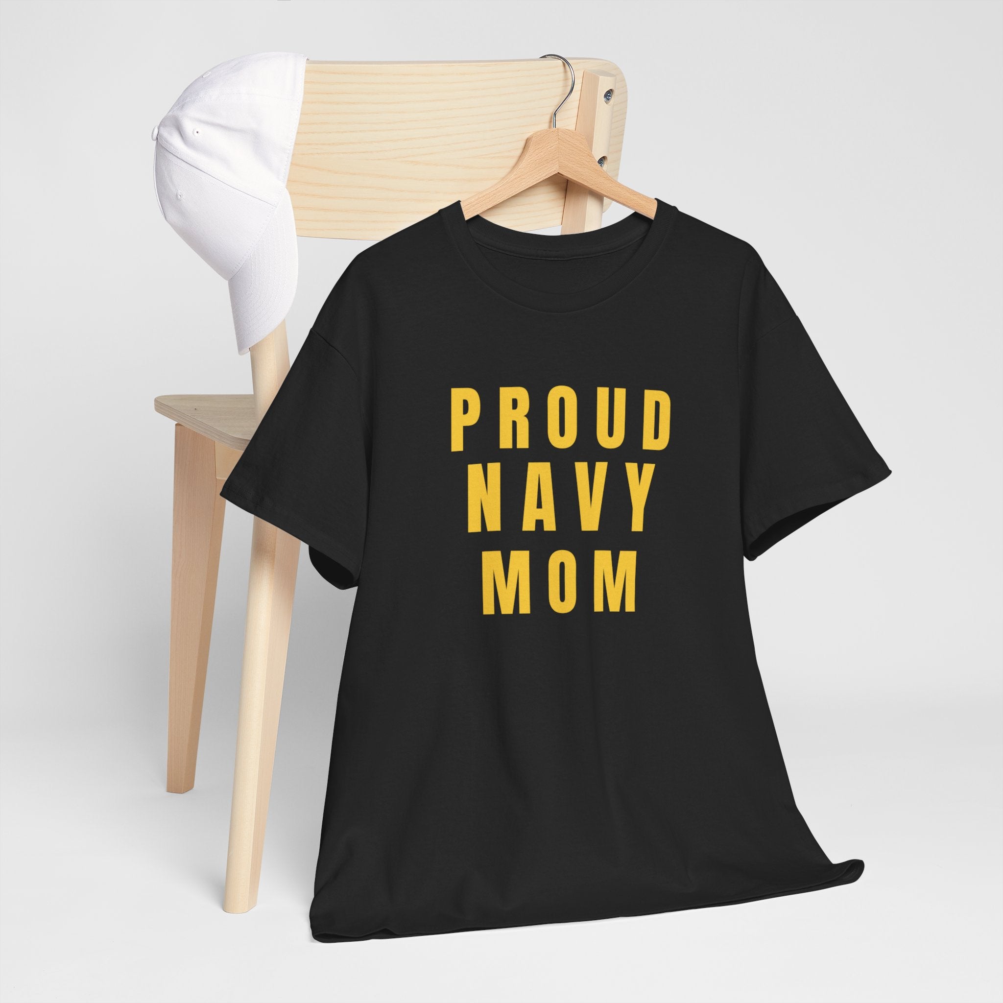 Proud Navy Mom T‑Shirt