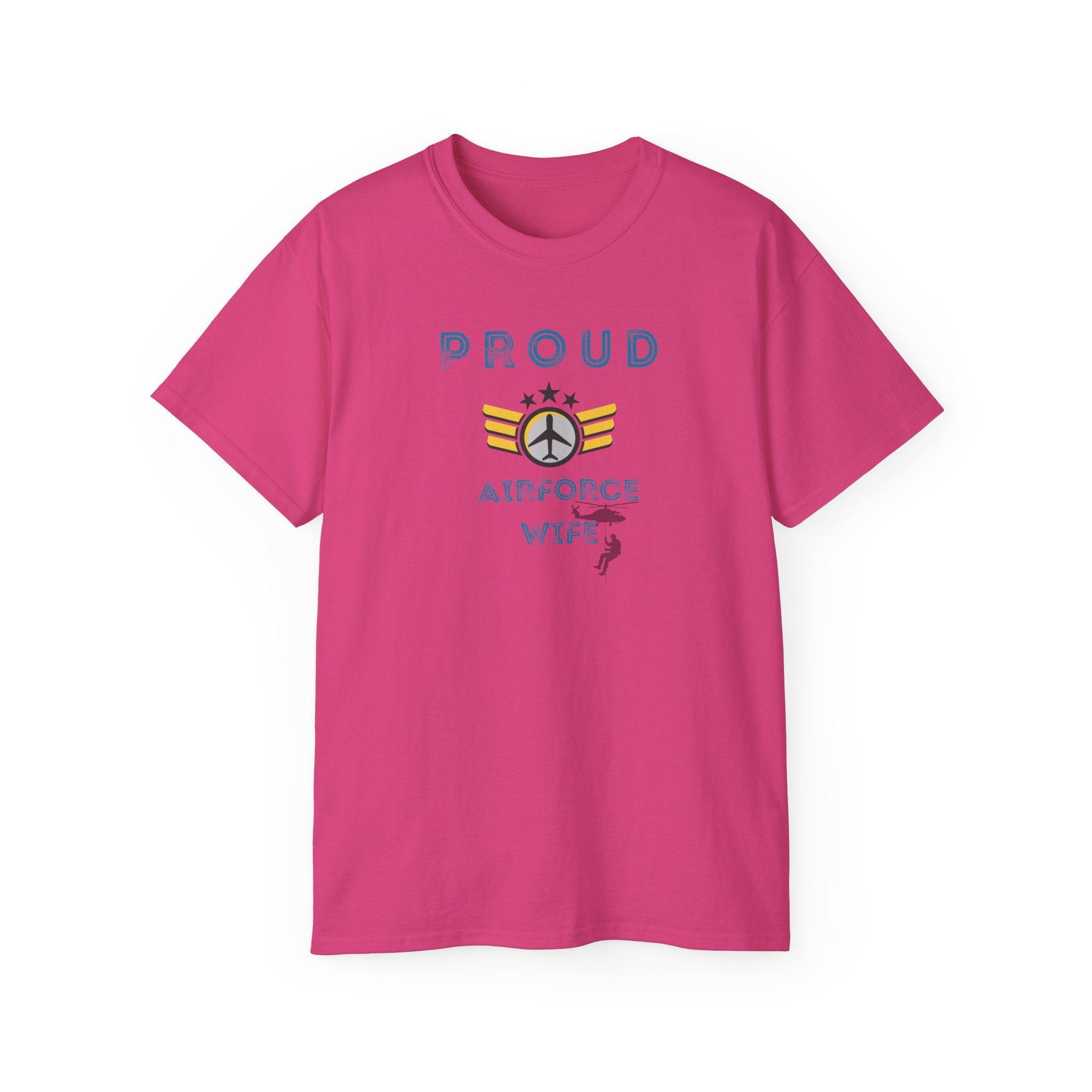 Proud Air Force Wife T-Shirt — Military Spouse Tee