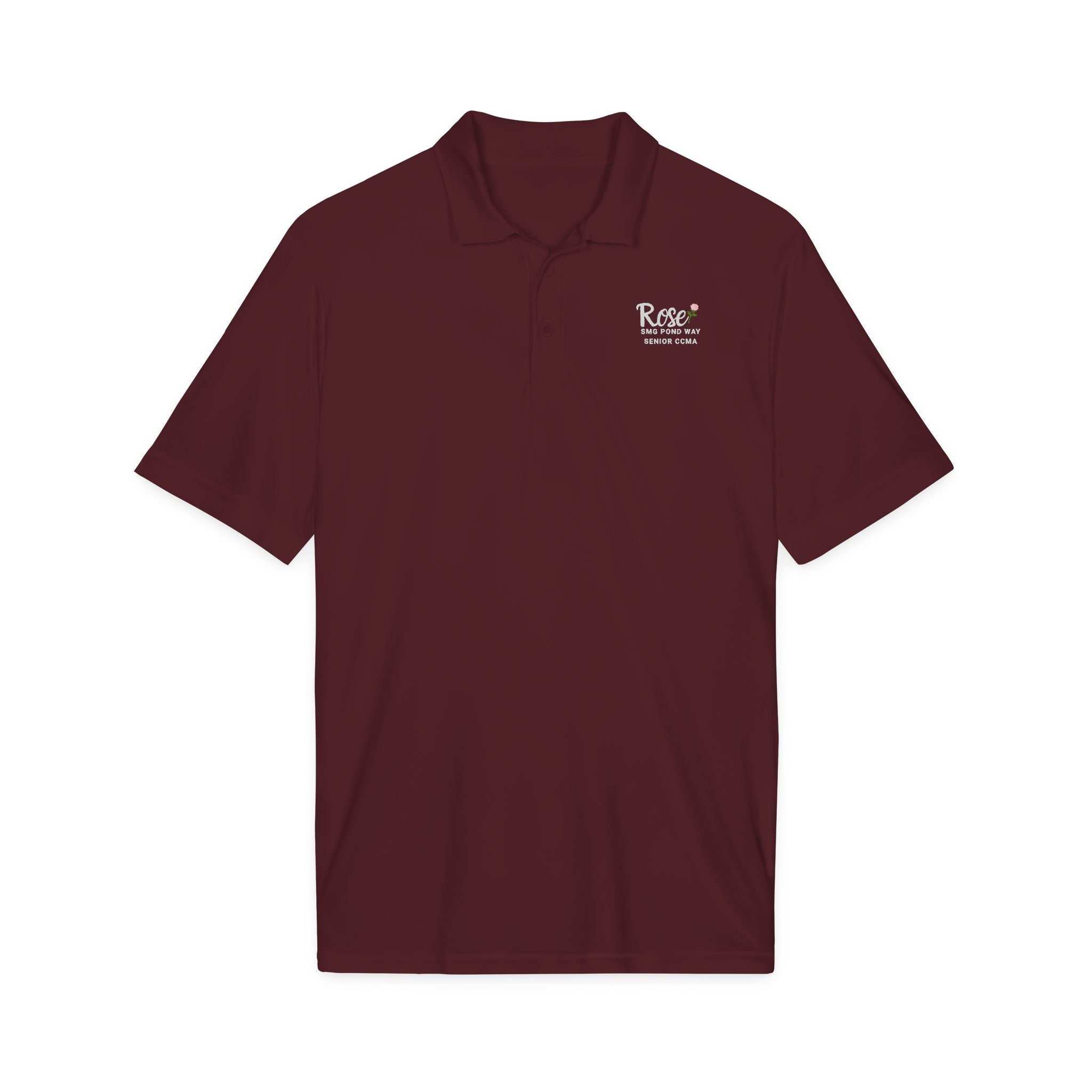 Logo Rose Work Polo with a Rose