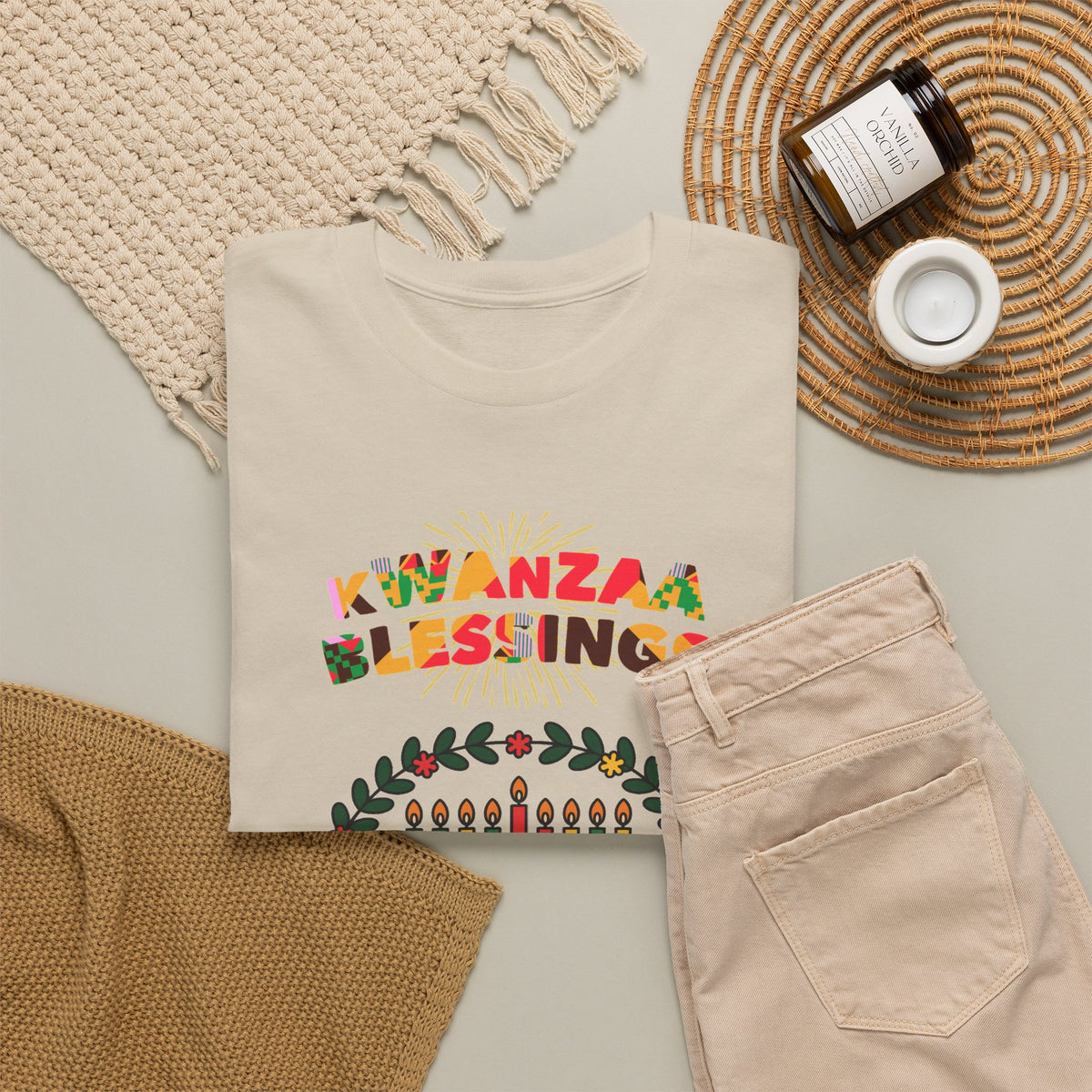 Kwanzaa Blessings Celebration T-Shirt