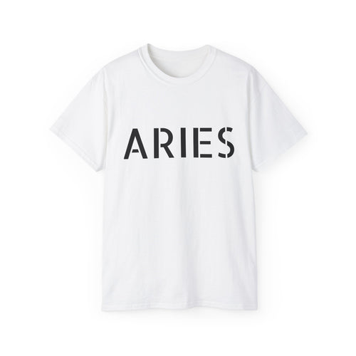 Aries Zodiac Unisex Ultra Cotton Tee - Astrology Apparel
