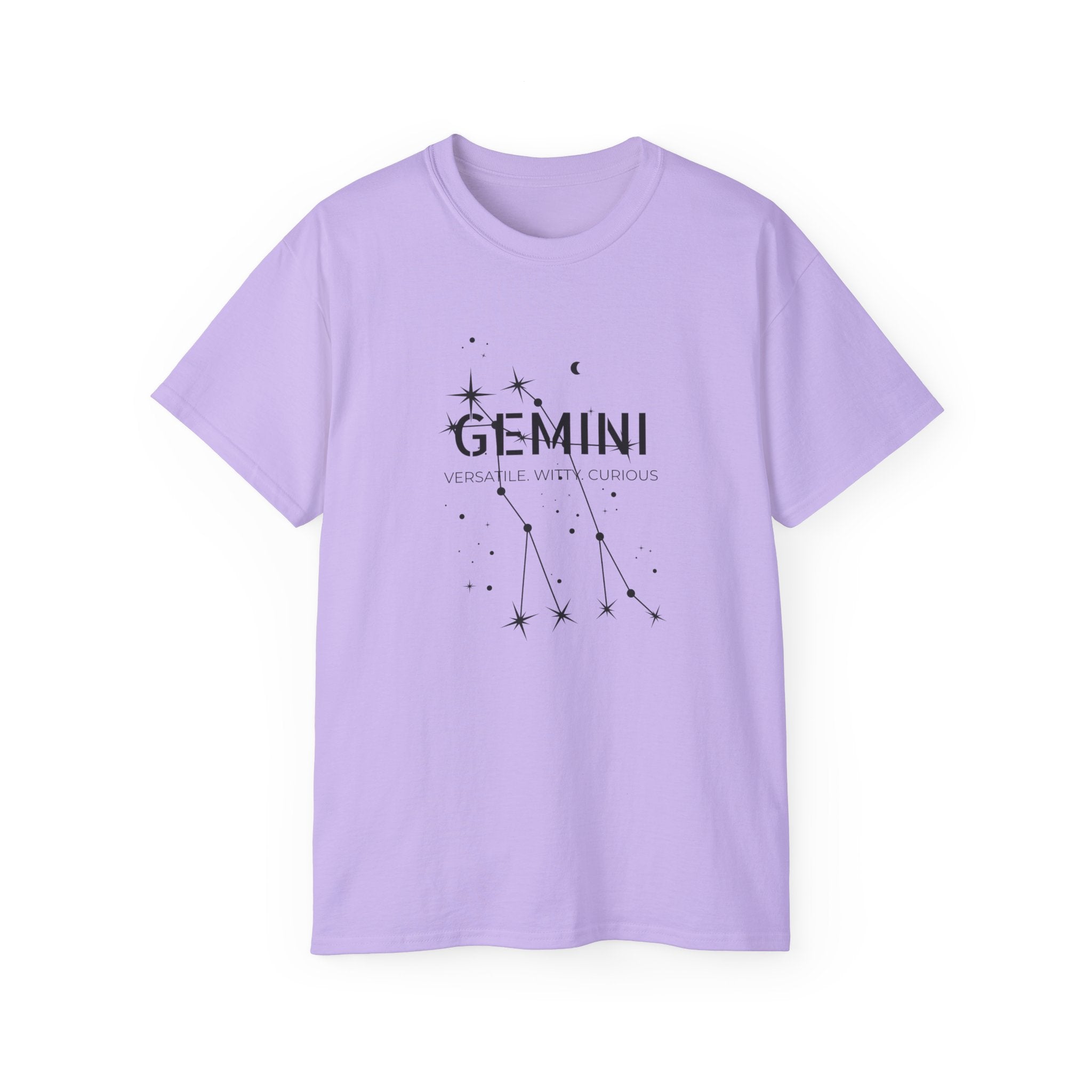 Gemini Constellation Tee — Zodiac Star Sign T-Shirt