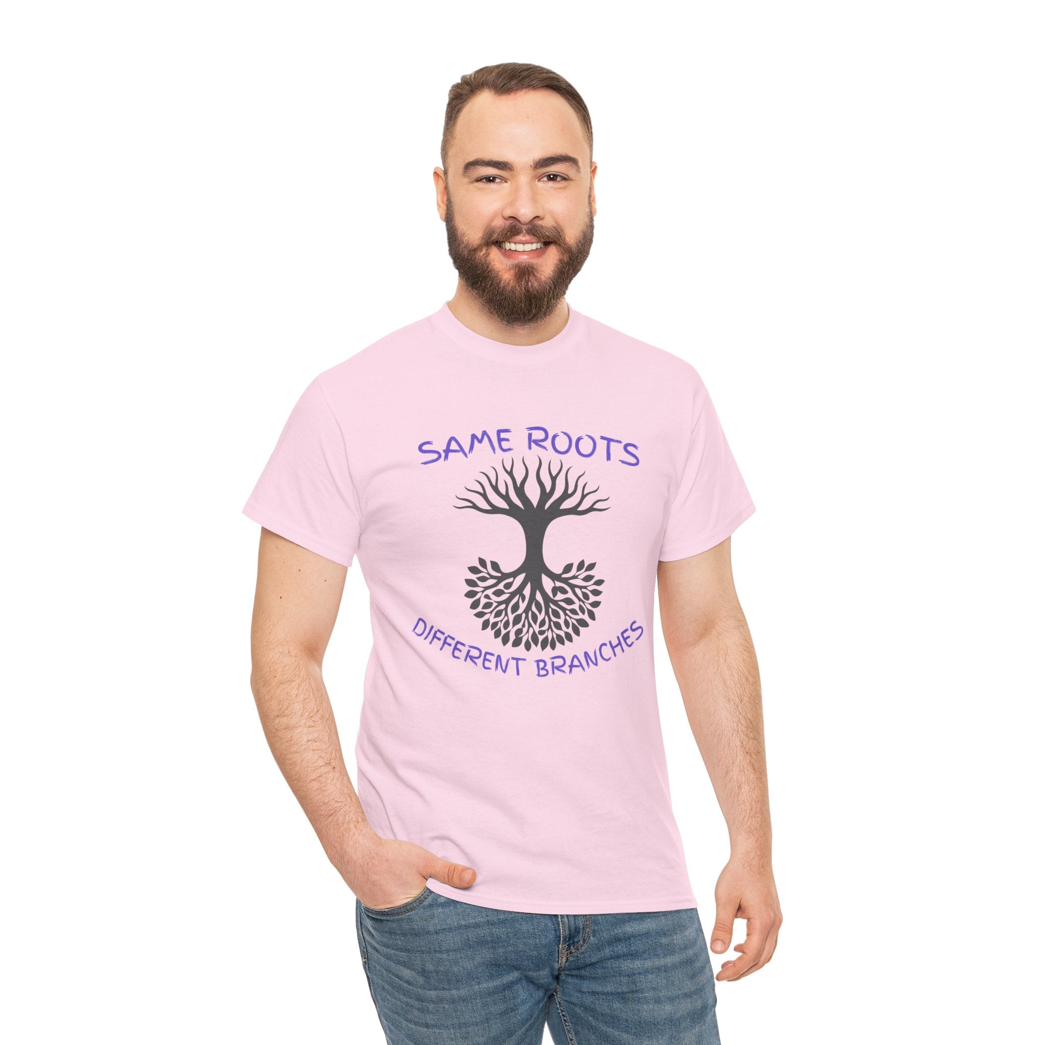 Different But Always Family T-Shirt — Matching Family Quote Tee