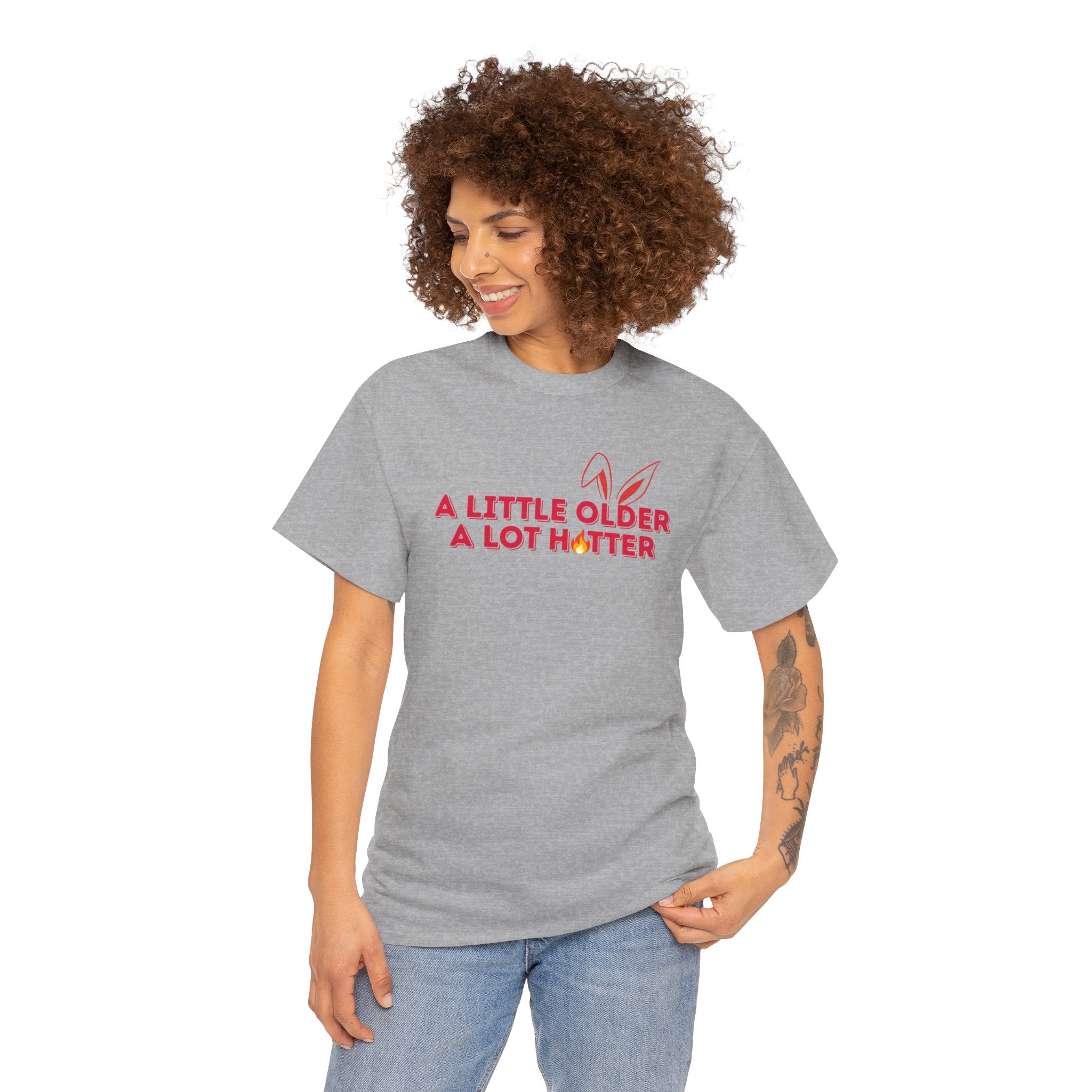 Getting Older & Still Hot T-Shirt — Funny Aging Tee