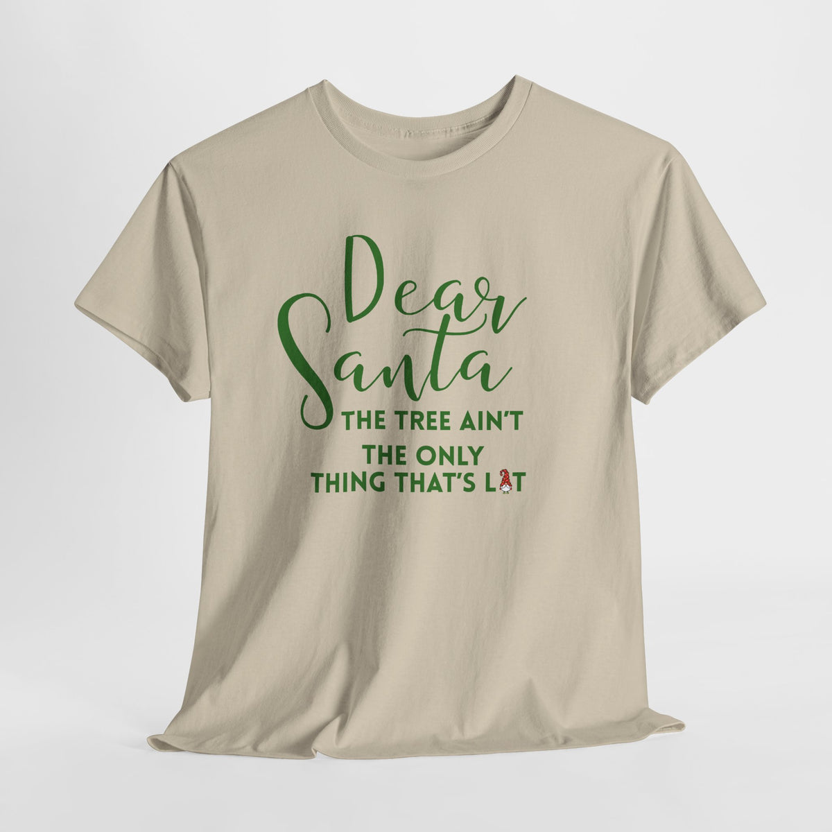 Dear Santa Christmas the Tree Ain't T-Shirt