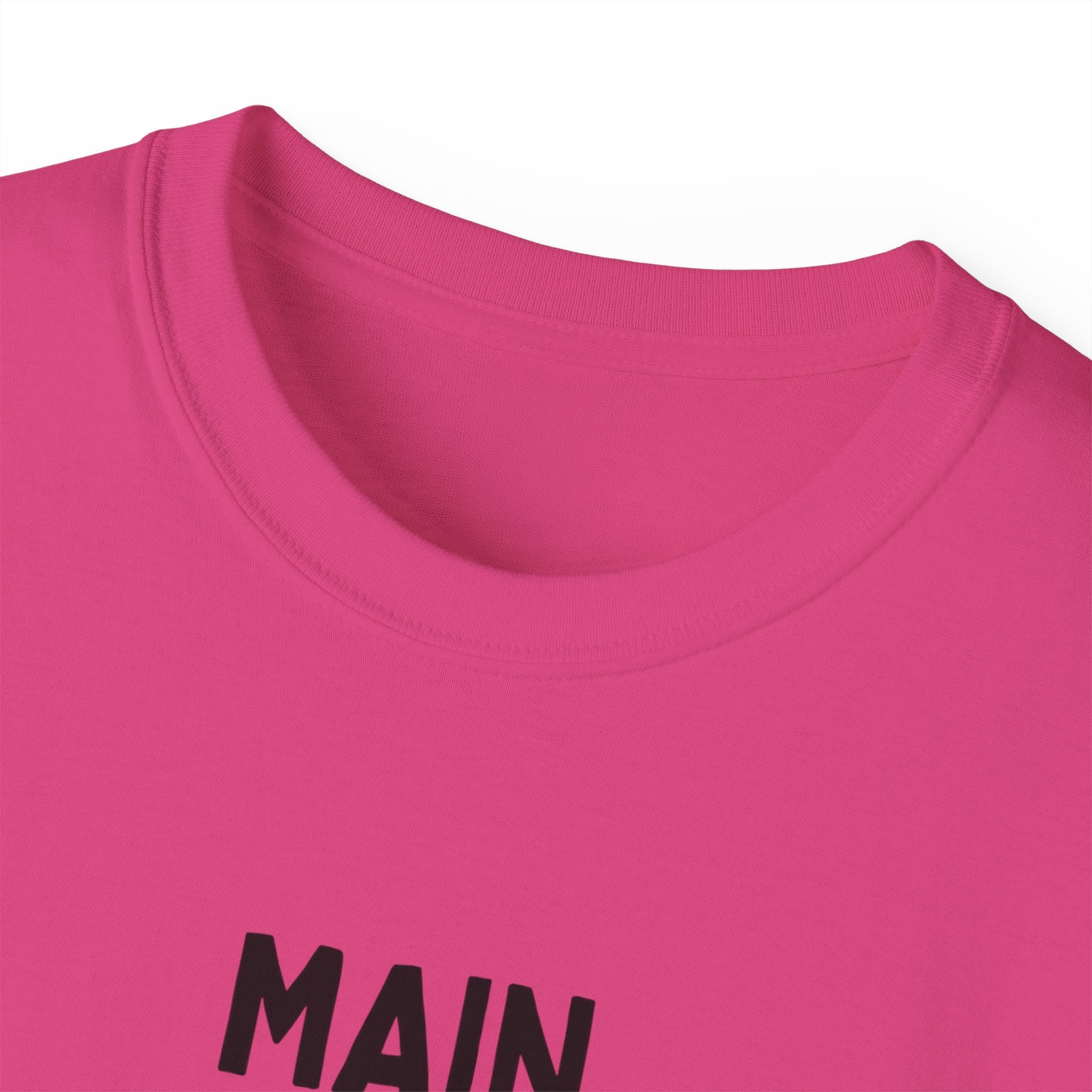 Main Character Energy Tee — "Match Me" Graphic Cotton Shirt