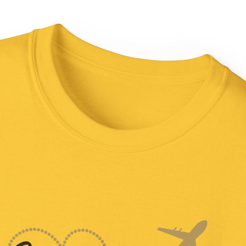 Girls Trip Tee — "Girls Trip Fueled by Friendship & Flights" Travel Shirt