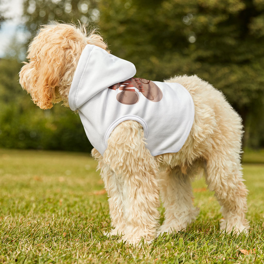 Pet Hoodie — "A Little Mud Never Hurt" Paw Print Dog Hoodie