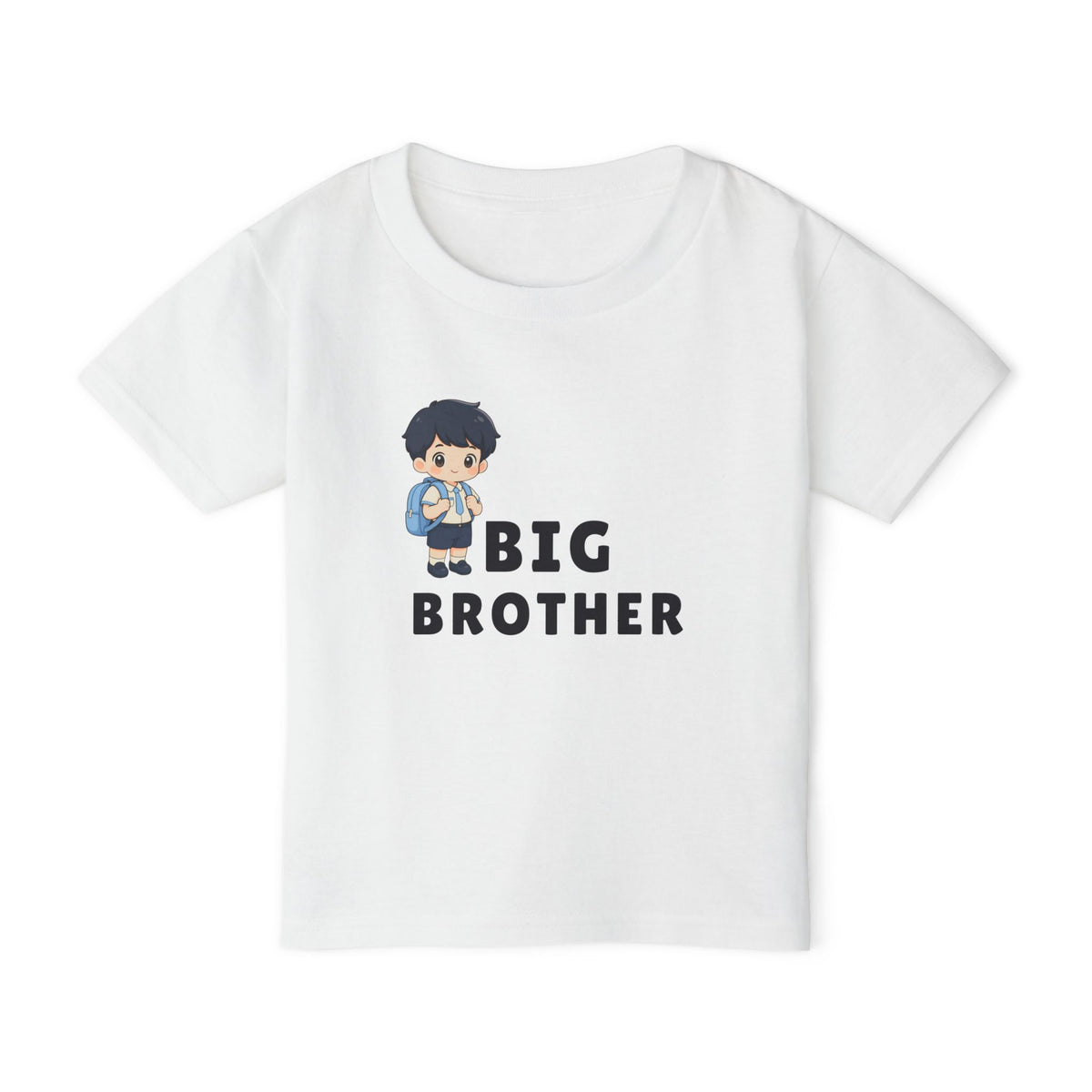 'Big Brother' Toddler T-Shirt — Cute Sibling Announcement Tee