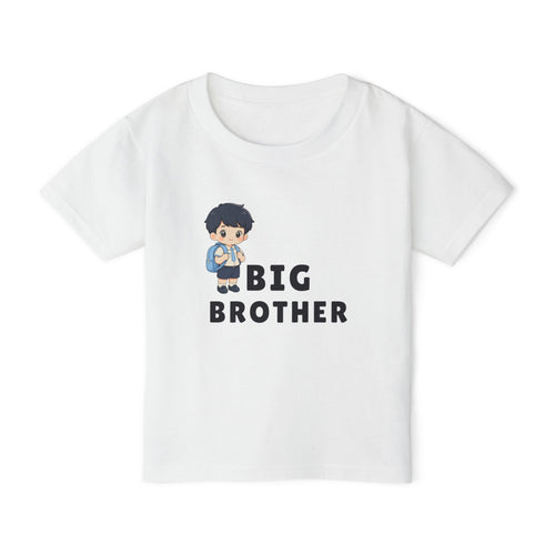 'Big Brother' Toddler T-Shirt — Cute Sibling Announcement Tee