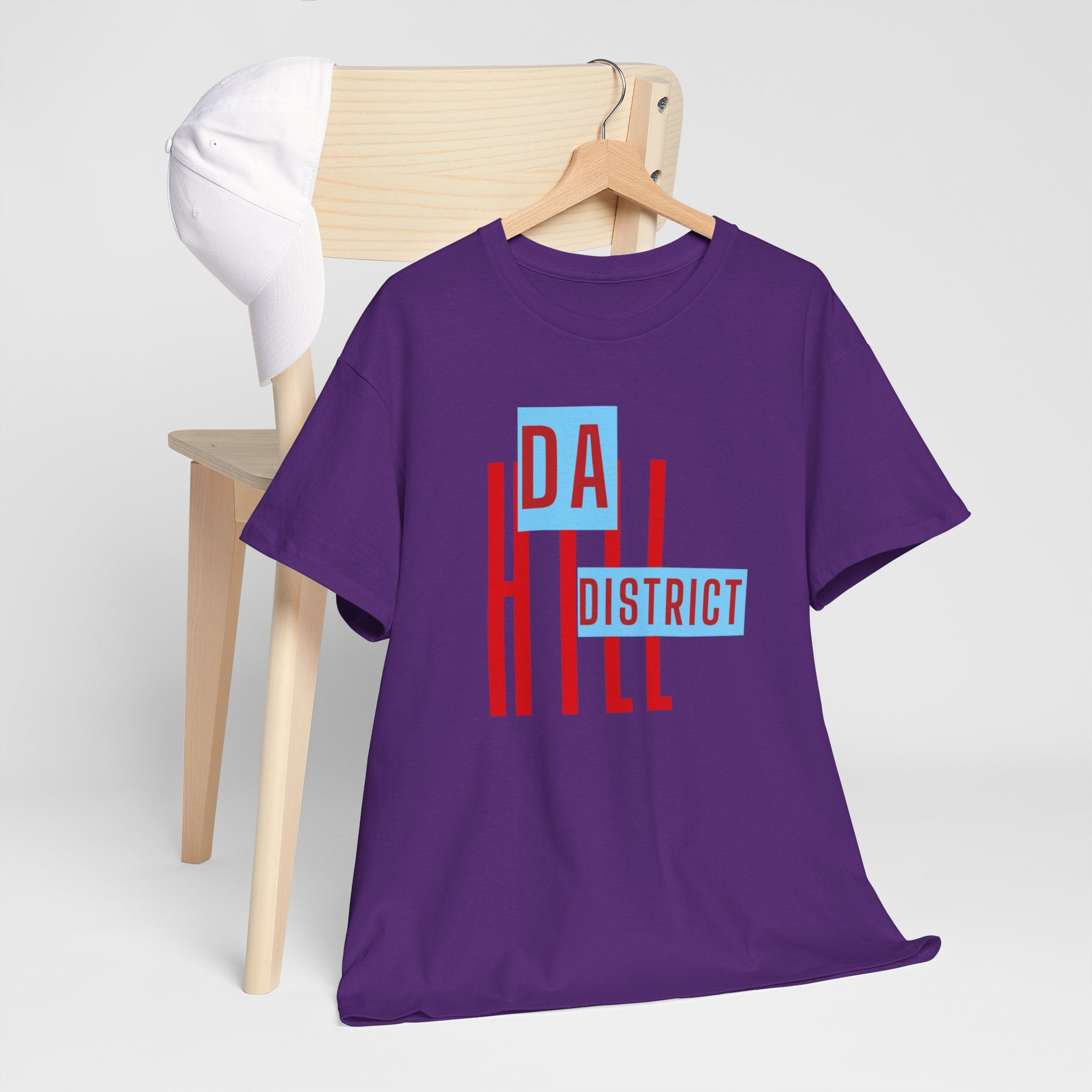 Hill District Retro Logo T‑Shirt — "Da Hill District" Pittsburgh Pride Tee