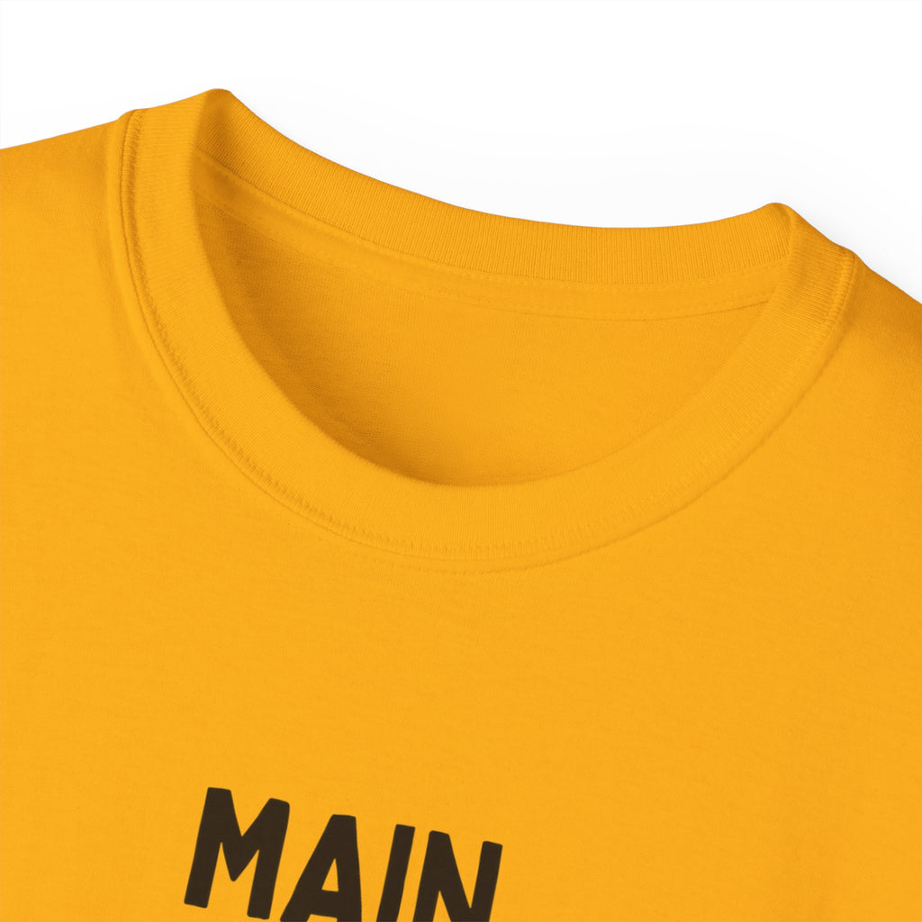 Main Character Energy Tee — "Match Me" Graphic Cotton Shirt