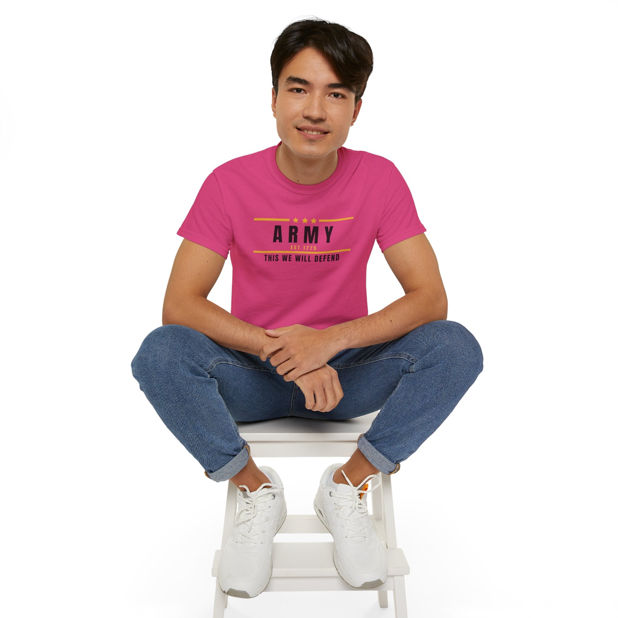 Army This We Will Defend Tee — Patriotic Military Cotton T-Shirt