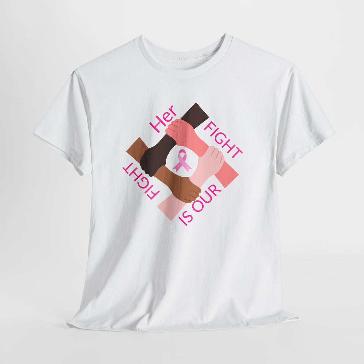 Sisters in the Fight Breast Cancer Awareness T-Shirt