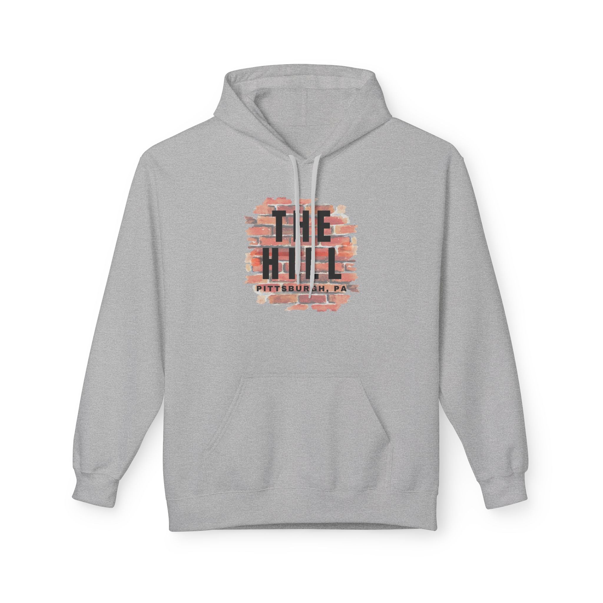 The Hill Brick Wall Hoodie – Retro 'Da Hill' Graphic Pullover