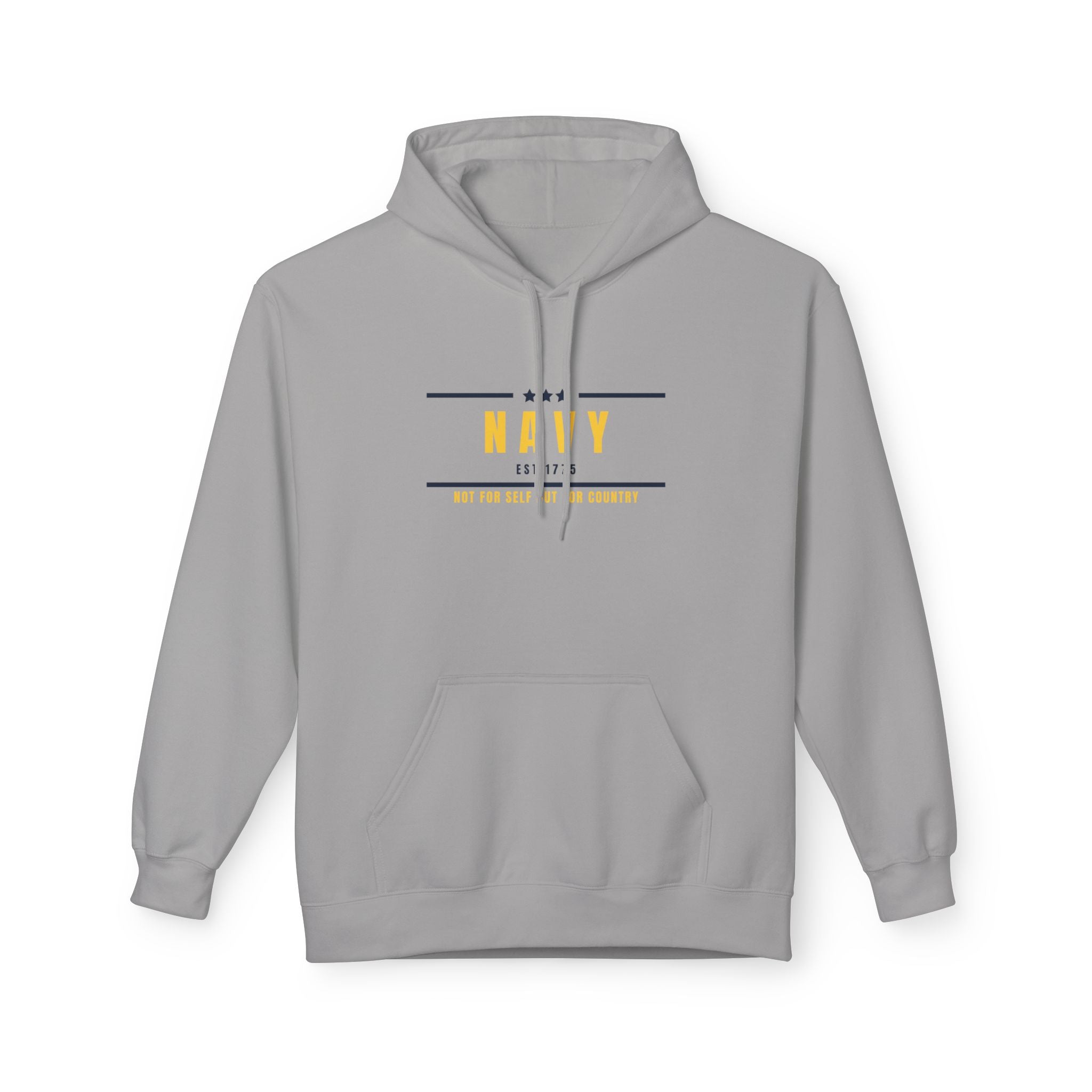 Navy Est. Hoodie — Military Pride Pullover