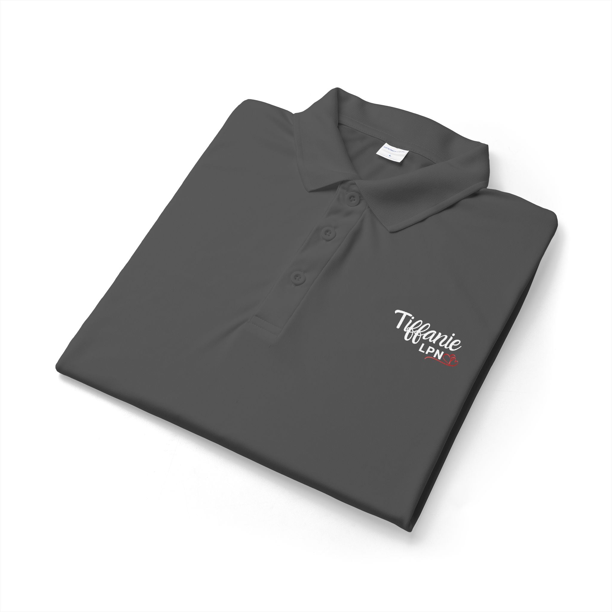 LPN Embroidered Polo Shirt - Professional Medical Nurse Uniform