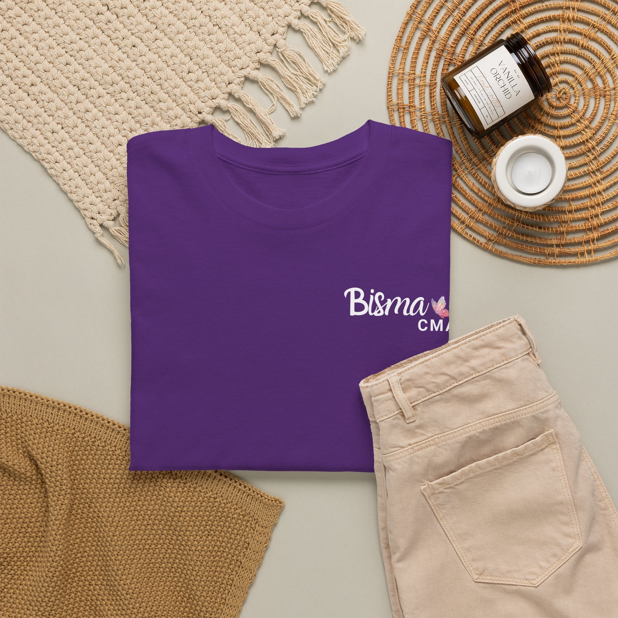 Bisma CMA Logo Tee — Nurse/Healthcare Appreciation Short-Sleeve Shirt