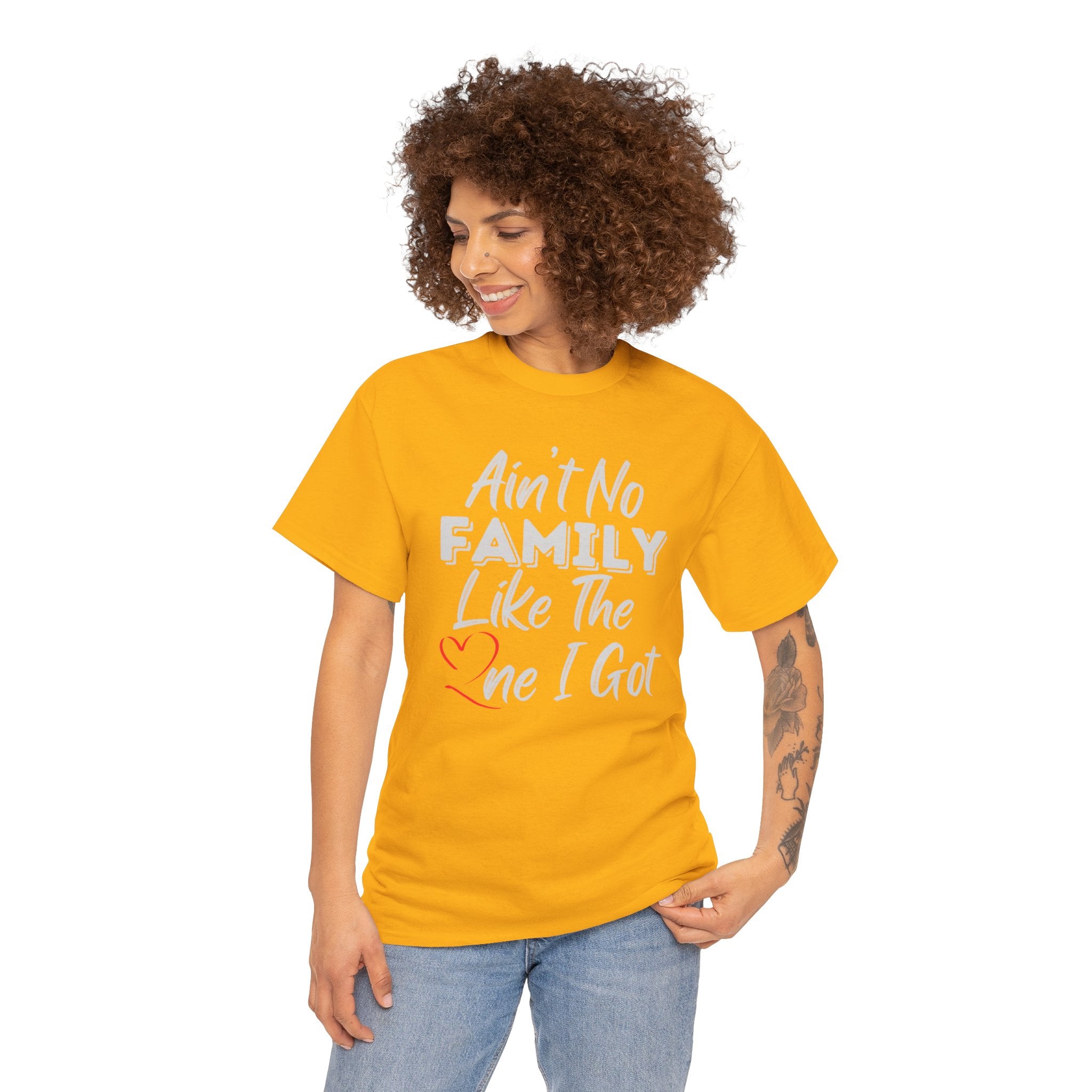 Family Pride T-Shirt — "Love My Family, My Family Is Better Than Yours"