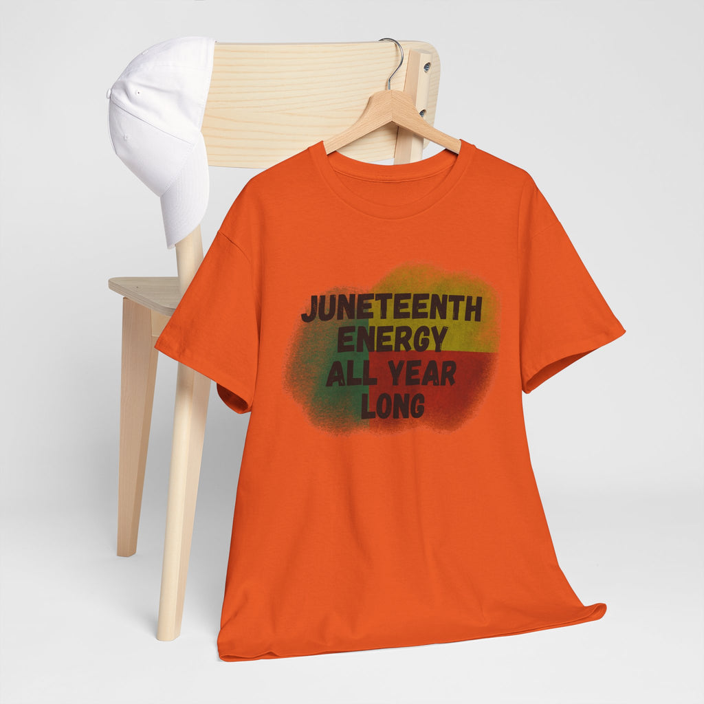 Juneteenth Energy Unisex Heavy Cotton Tee