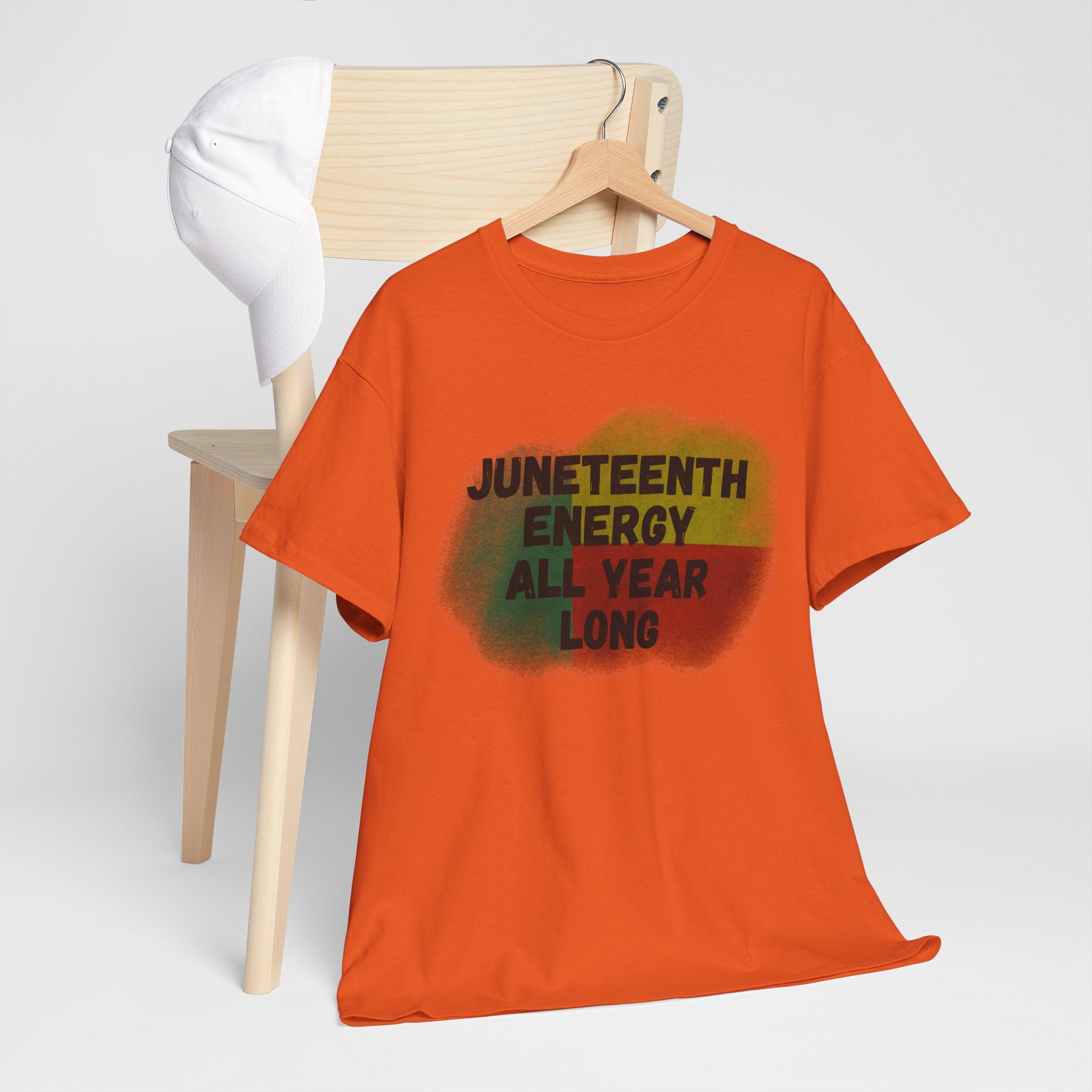 Juneteenth Energy Unisex Heavy Cotton Tee