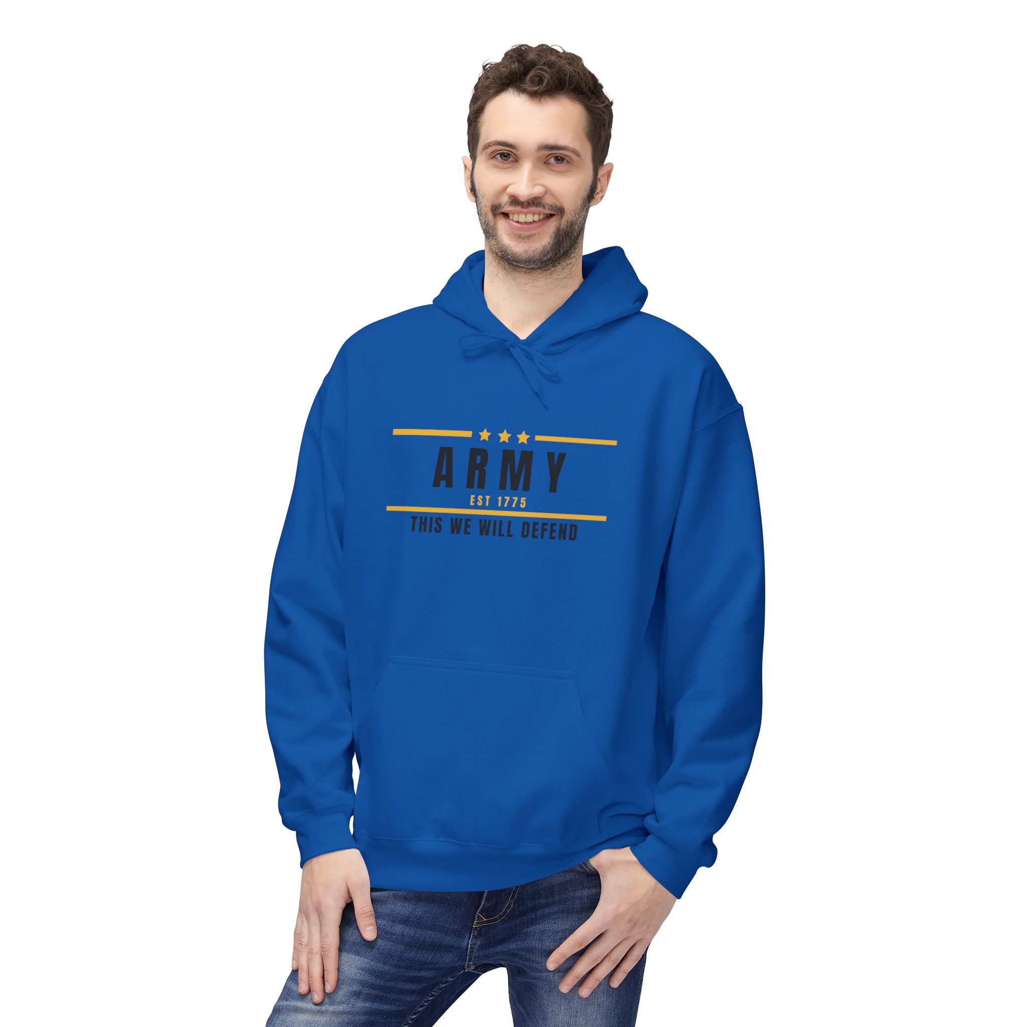 Army Hoodie — "This We Will Defend" Military Tribute Pullover