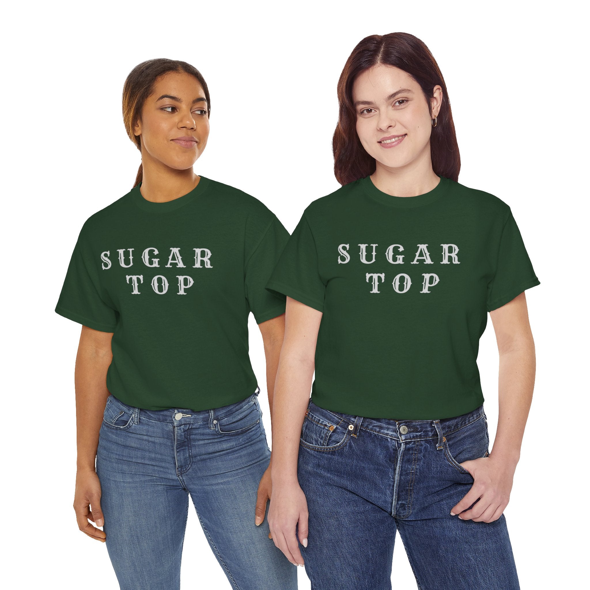 Sugar Top T-Shirt — Retro Western Lettering Tee