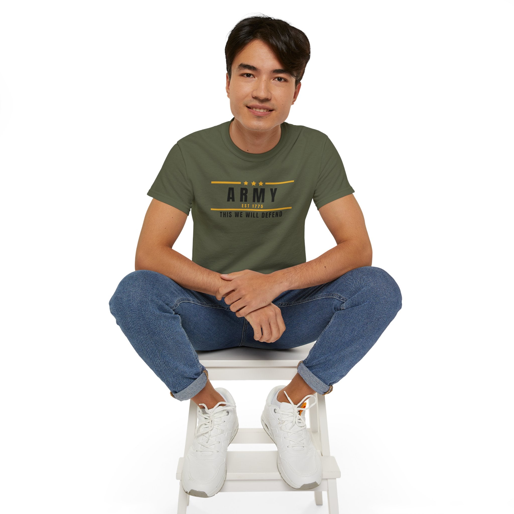 Army This We Will Defend Tee — Patriotic Military Cotton T-Shirt