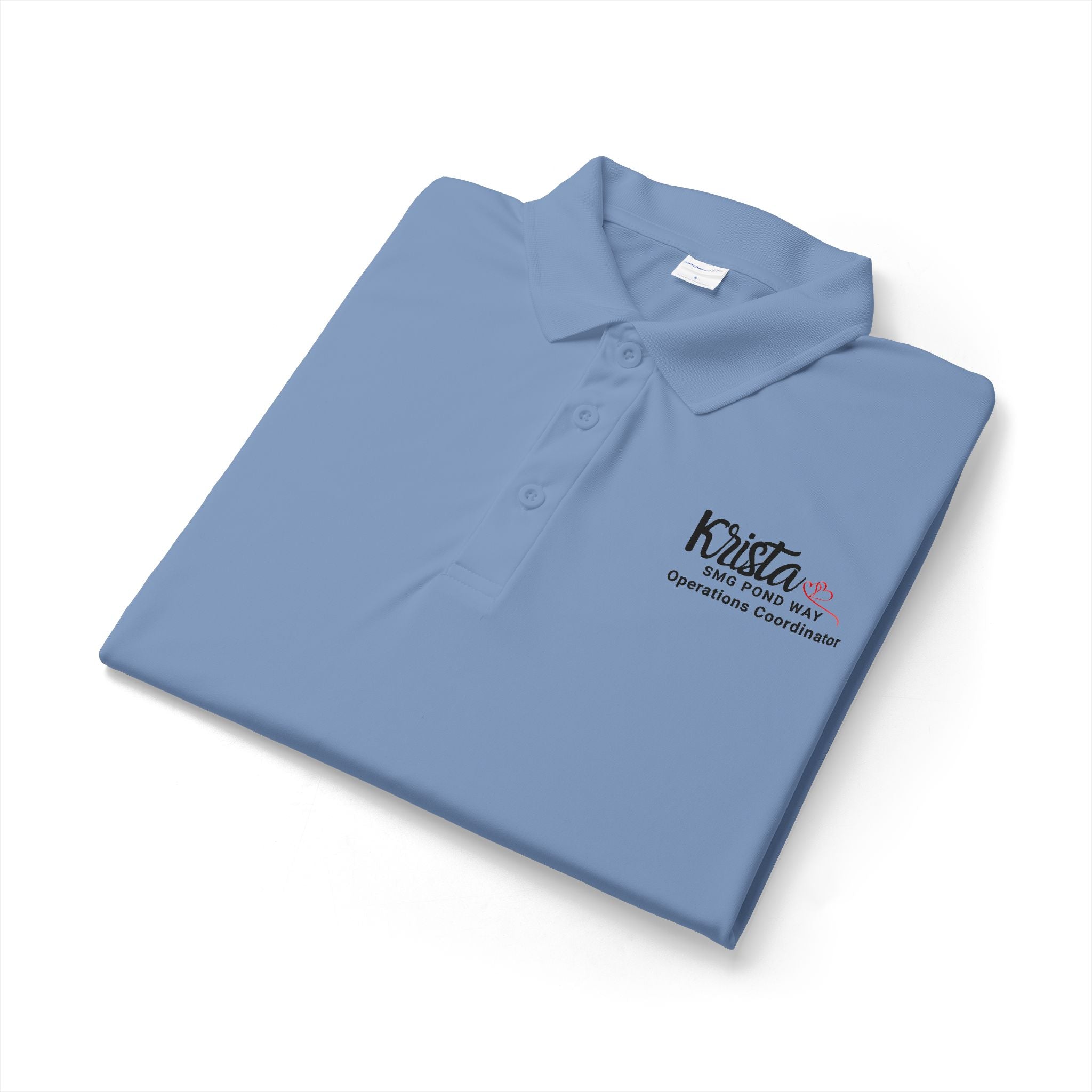 Krista Polo Shirt - Office Operations Coordinator Embroidered Work Polo