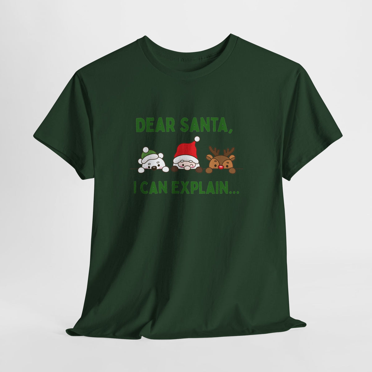 Dear Santa I Can Explain Christmas T-Shirt