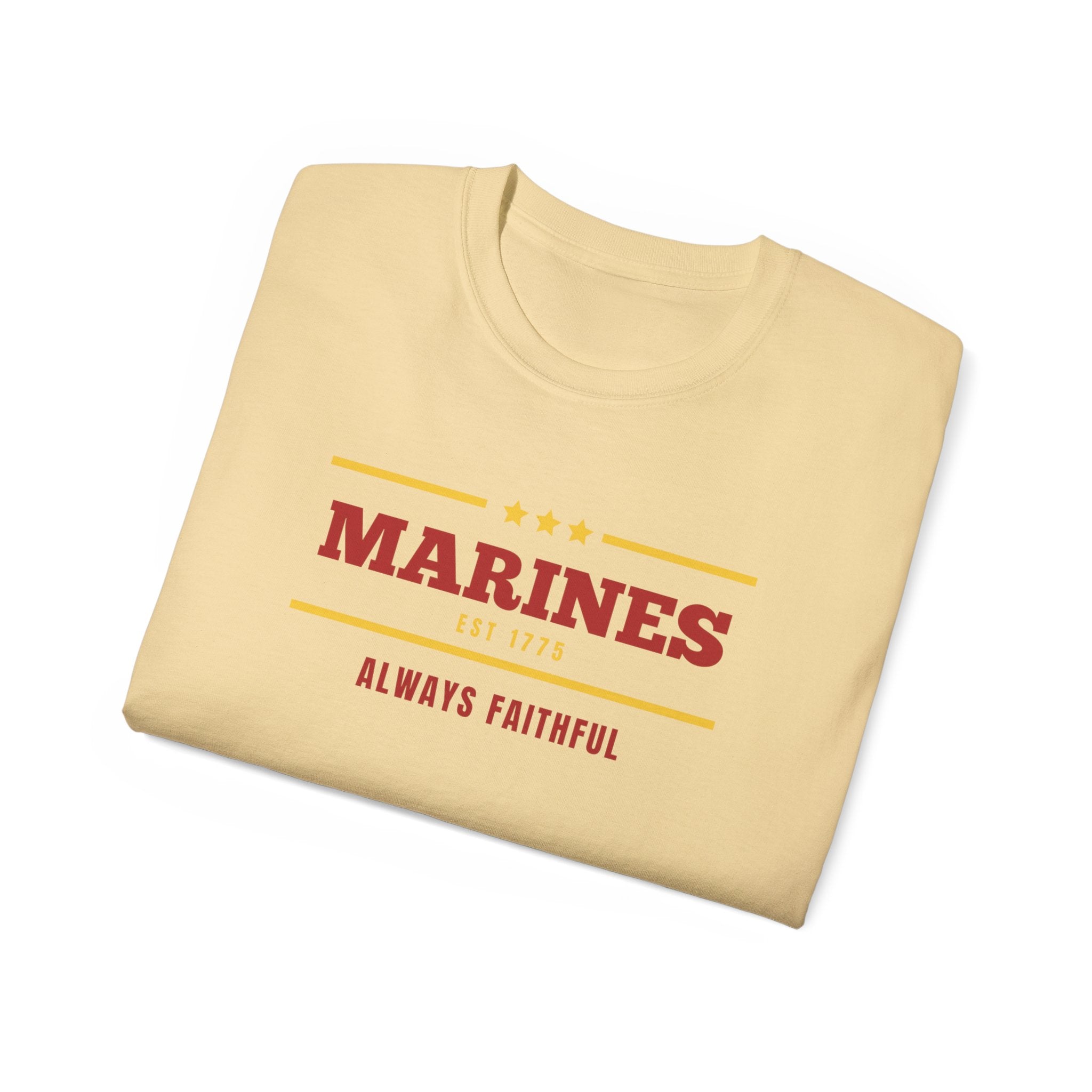 Marines "Always Faithful" Cotton Tee