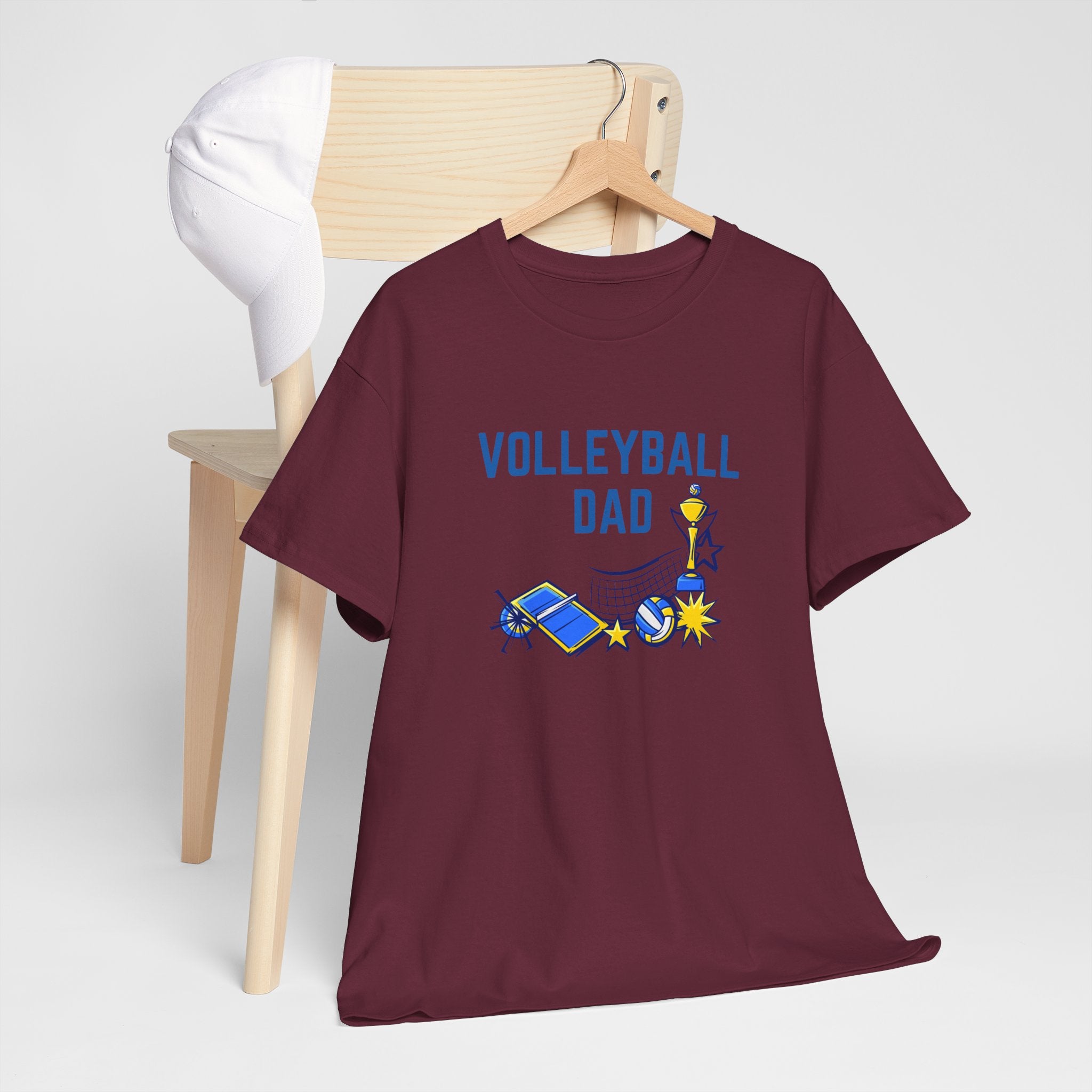 Volleyball Dad T‑Shirt — Proud Volleyball Coach/Parent Tee