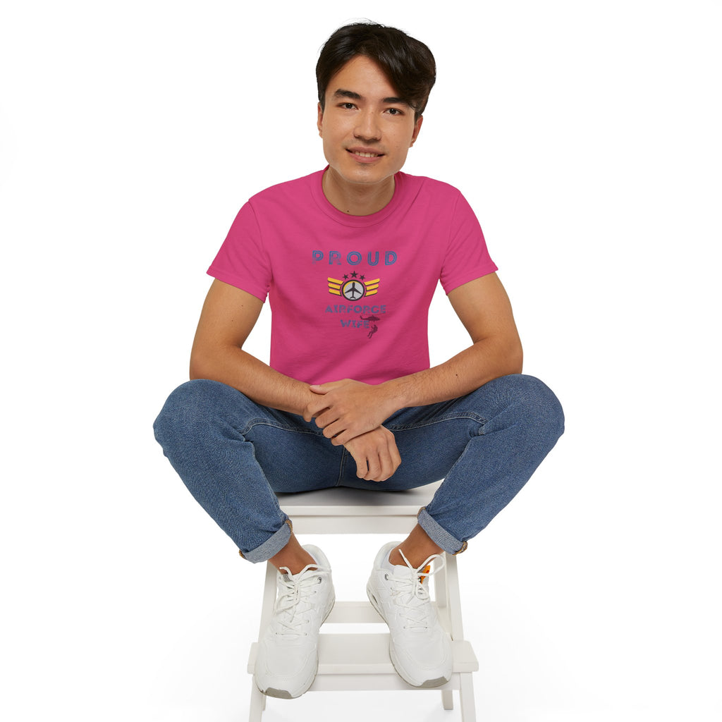 Proud Air Force Wife T-Shirt — Military Spouse Tee