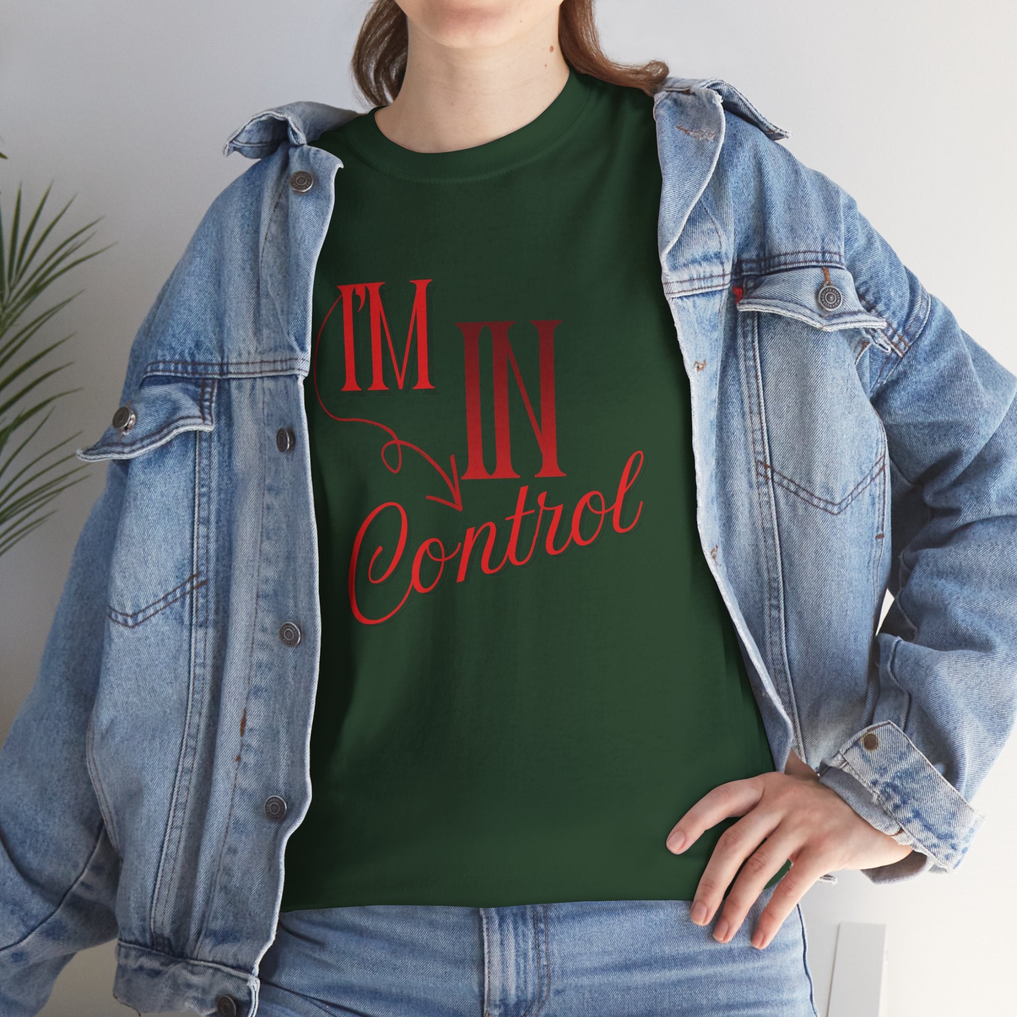 I'm in control Unisex Heavy Cotton Tee