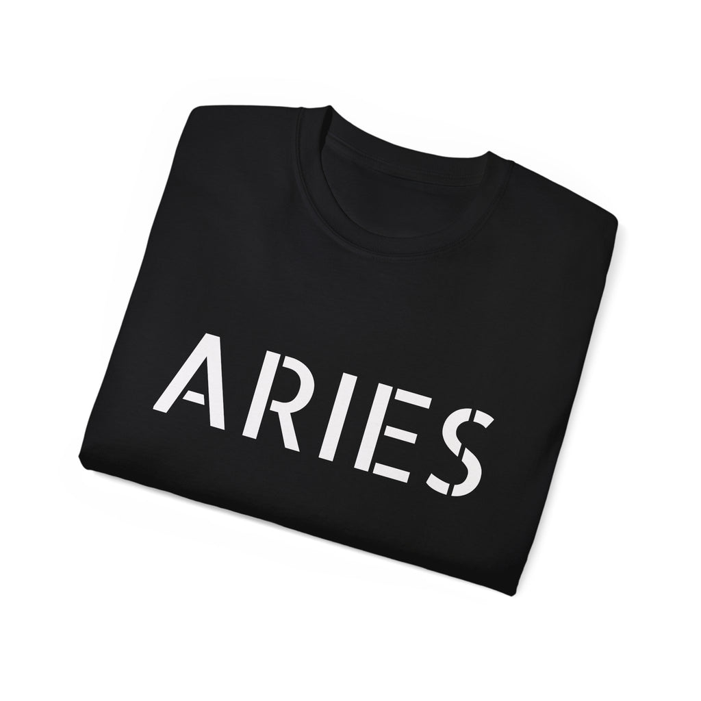 Aries Zodiac Unisex Ultra Cotton Tee - Astrology Apparel