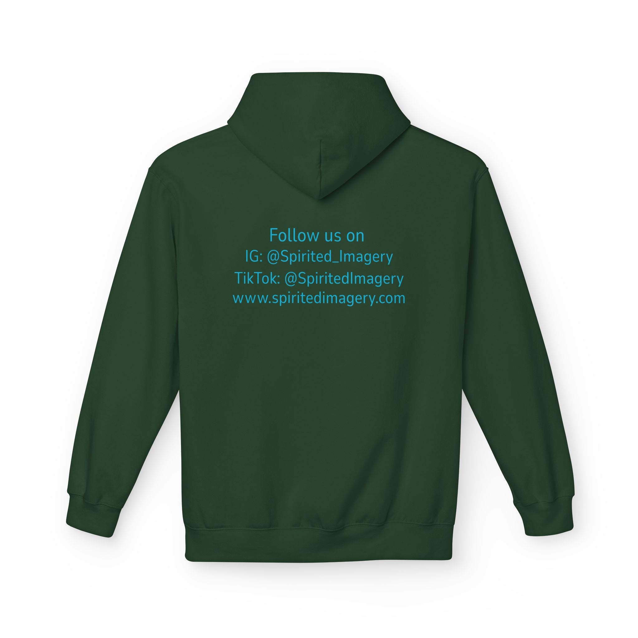 Spirited Imagery Logo Hoodie — Branded Social Media Promo Pullover