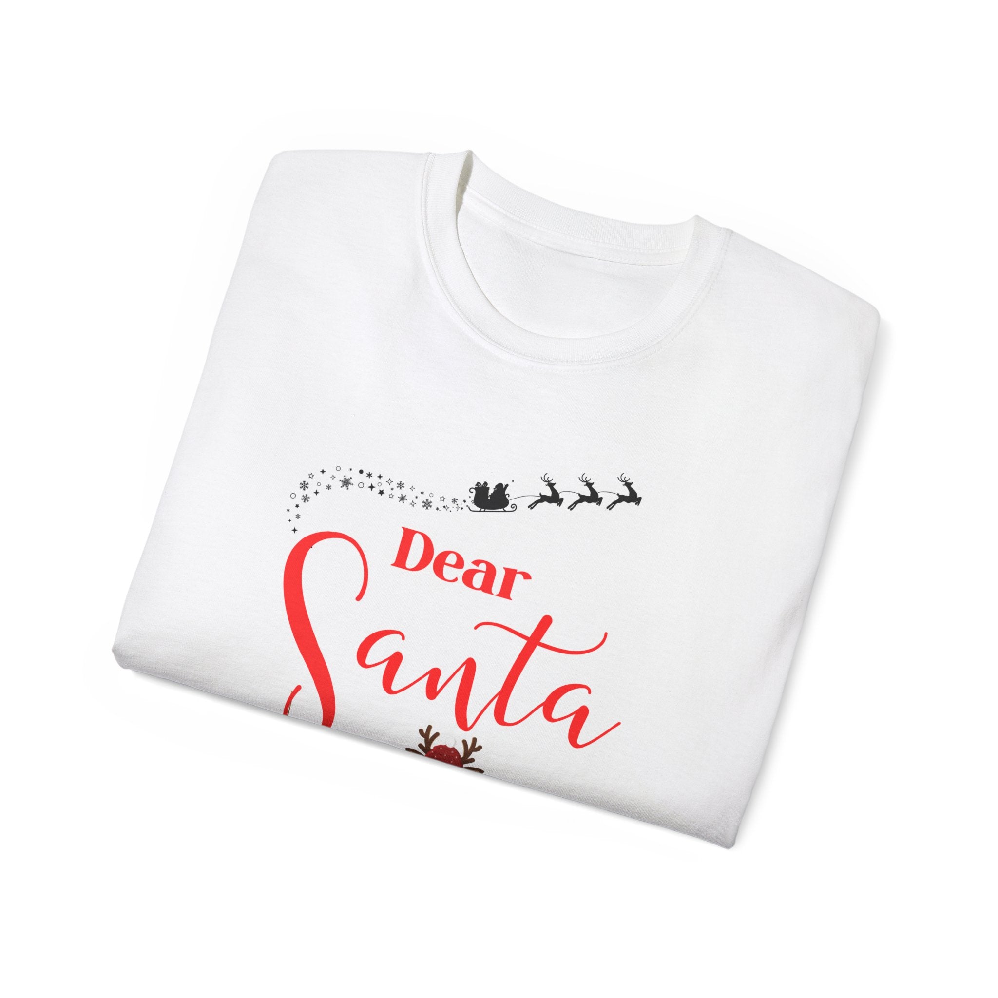 Dear Santa, Cool Uncle Tee, Funny Christmas Gift, Holiday T-Shirt, Unisex Cotton Shirt, Family Gatherings, Uncle Humor Apparel
