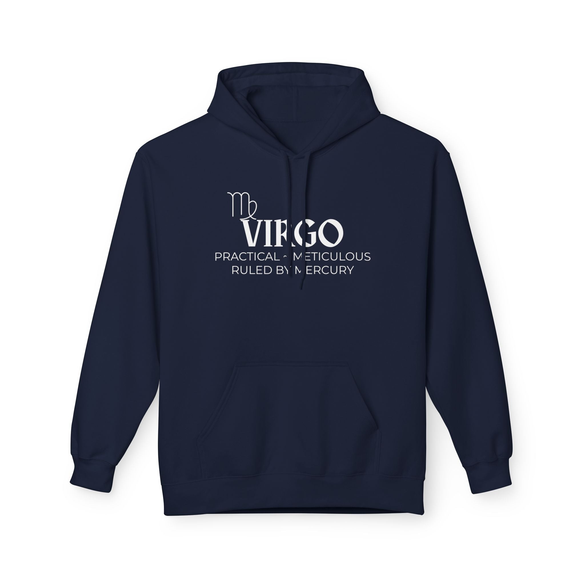 Zodiac Virgo Fleece Hoodie for Astrology Lovers