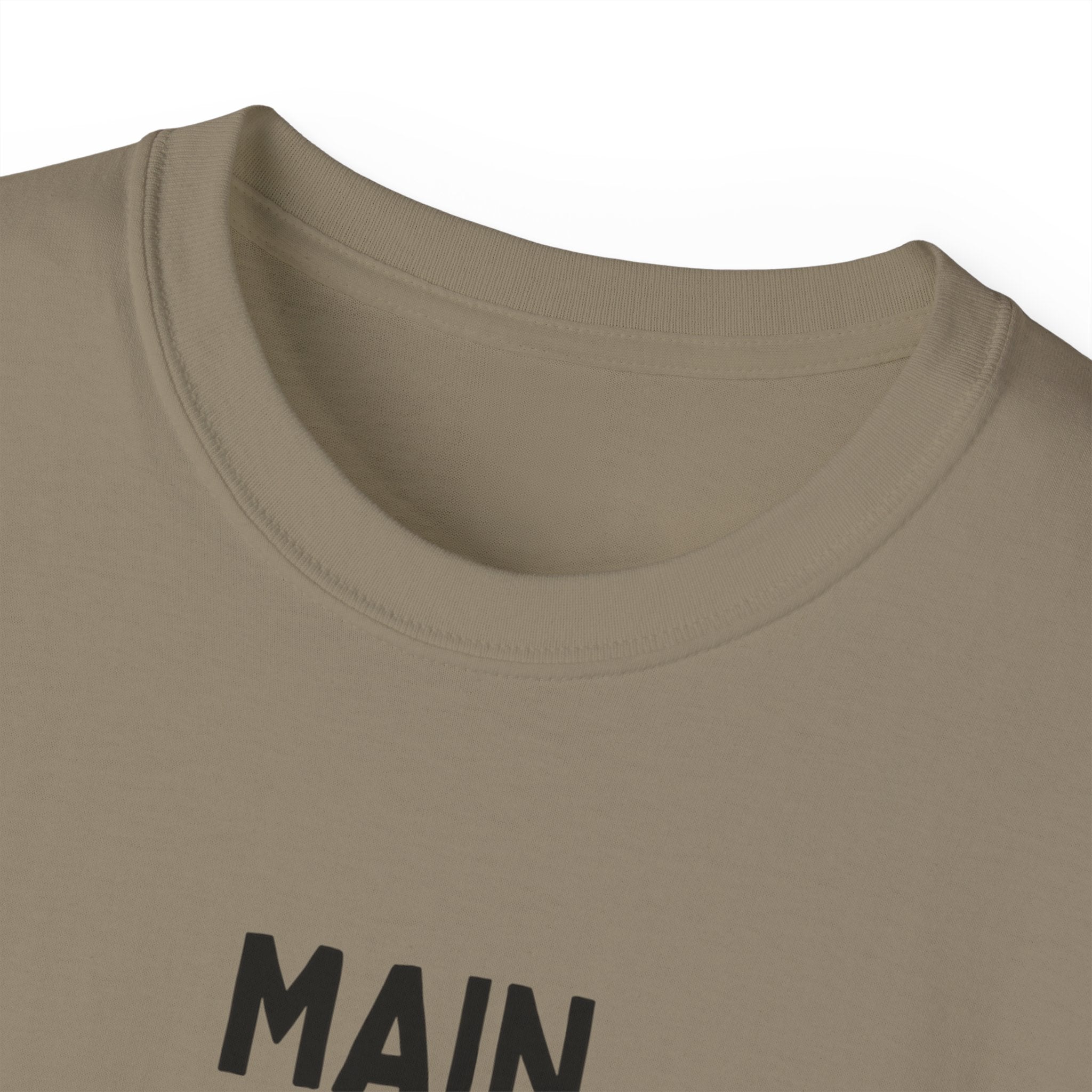 Main Character Energy Tee — "Match Me" Graphic Cotton Shirt