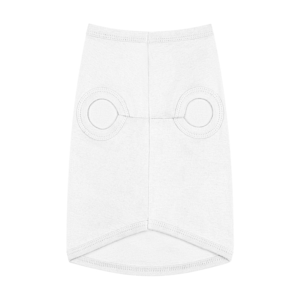 Dear Santa, Woof...Festive Pet Tank Top - "Dear Santa" Design, Christmas Pet Gift, Holiday Apparel, Cute Dog Shirt, Seasonal Canine Wear